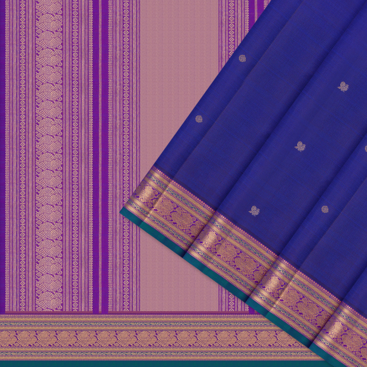 Kanakavalli Kanjivaram Silk Sari 26-110-HS001-03576 - Cover View
