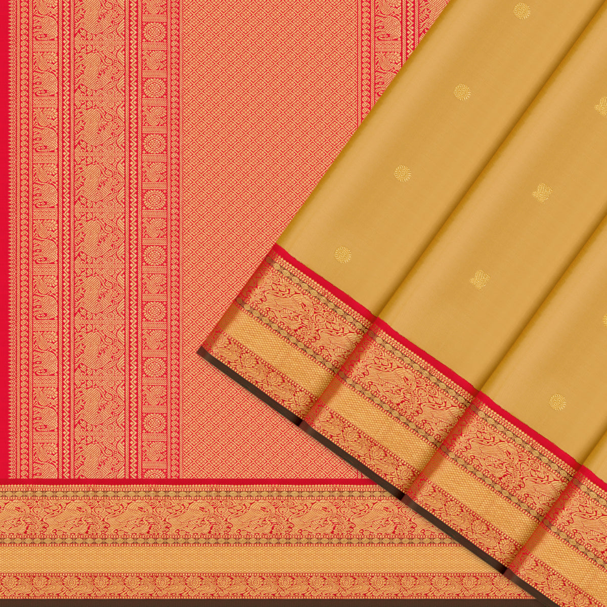 Kanakavalli Kanjivaram Silk Sari 26-110-HS001-03629 - Cover View