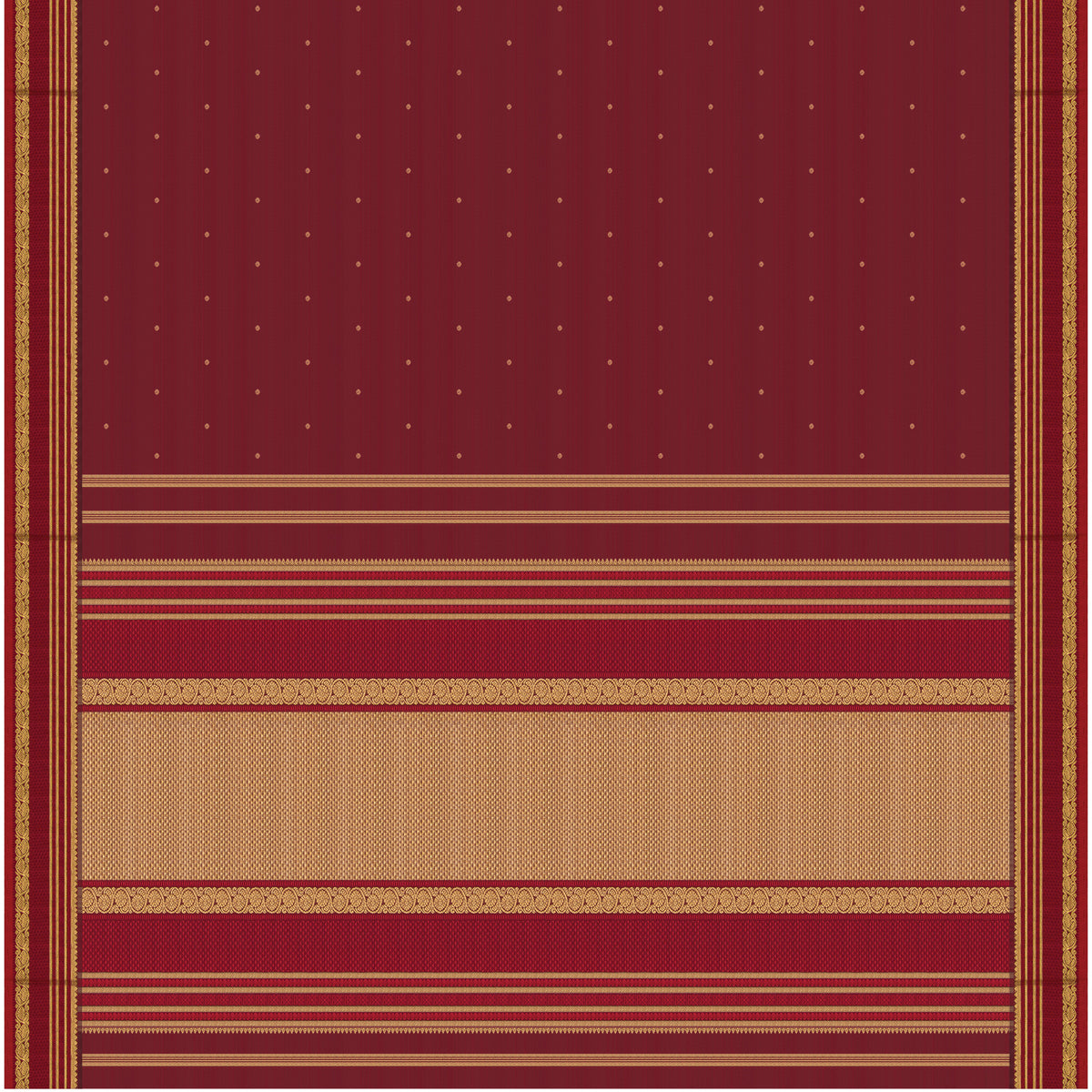 Kanakavalli Kanjivaram Silk Sari 26-110-HS001-04164 - Full View