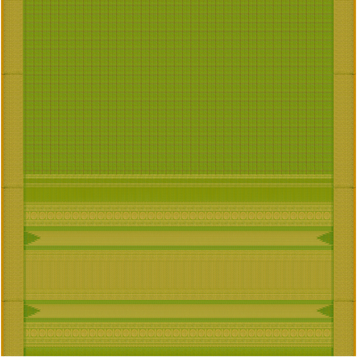 Kanakavalli Kanjivaram Silk Sari 26-110-HS001-04166 - Full View