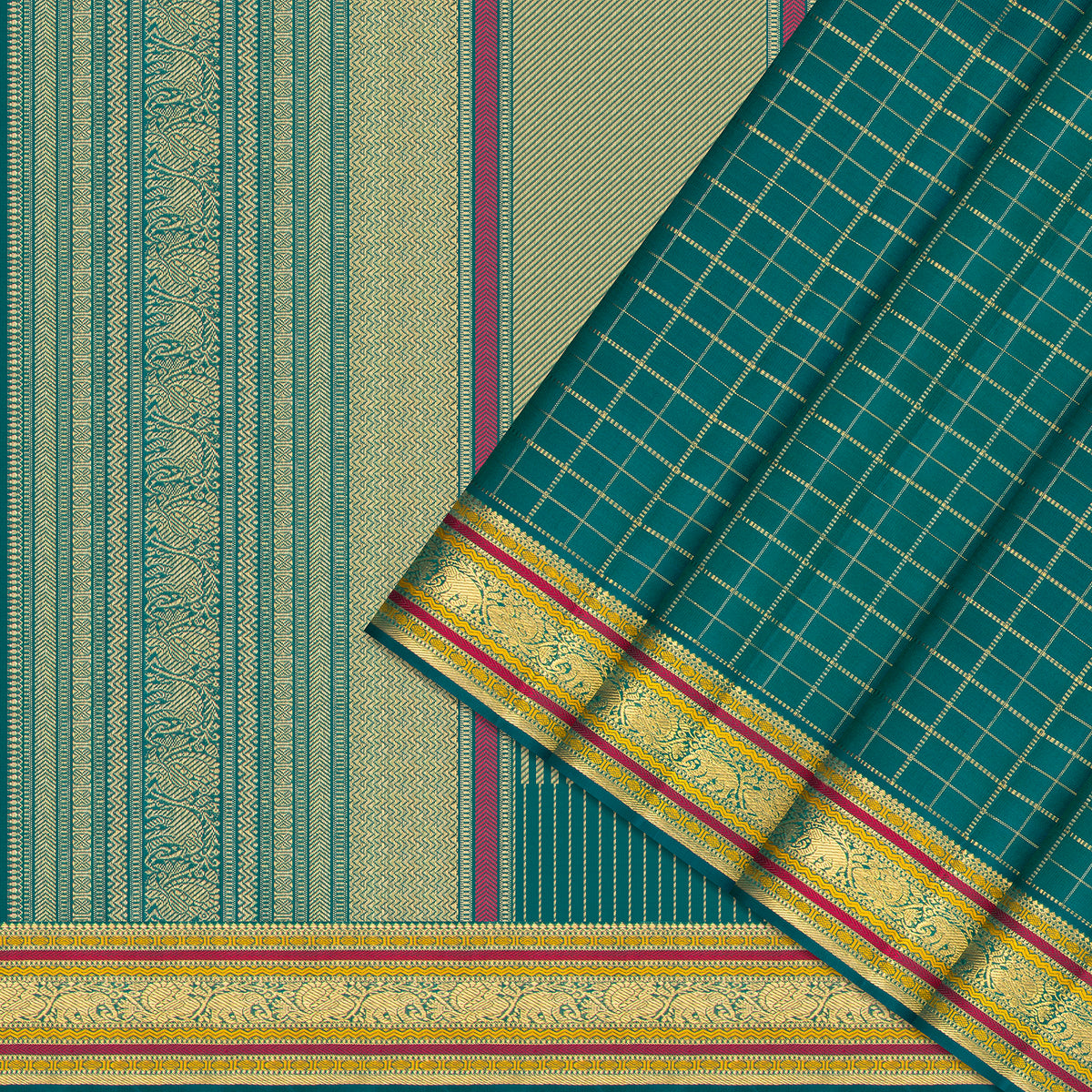 Kanakavalli Kanjivaram Silk Sari 26-110-HS001-04169 - Cover View