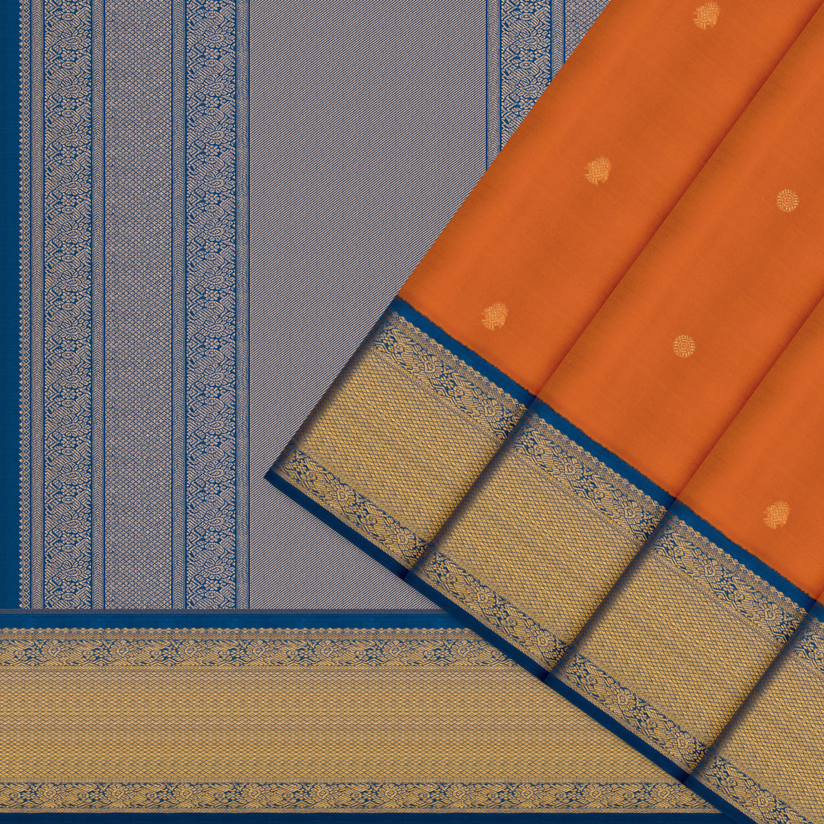 Kanakavalli Kanjivaram Silk Sari 26-110-HS001-04175 - Cover View