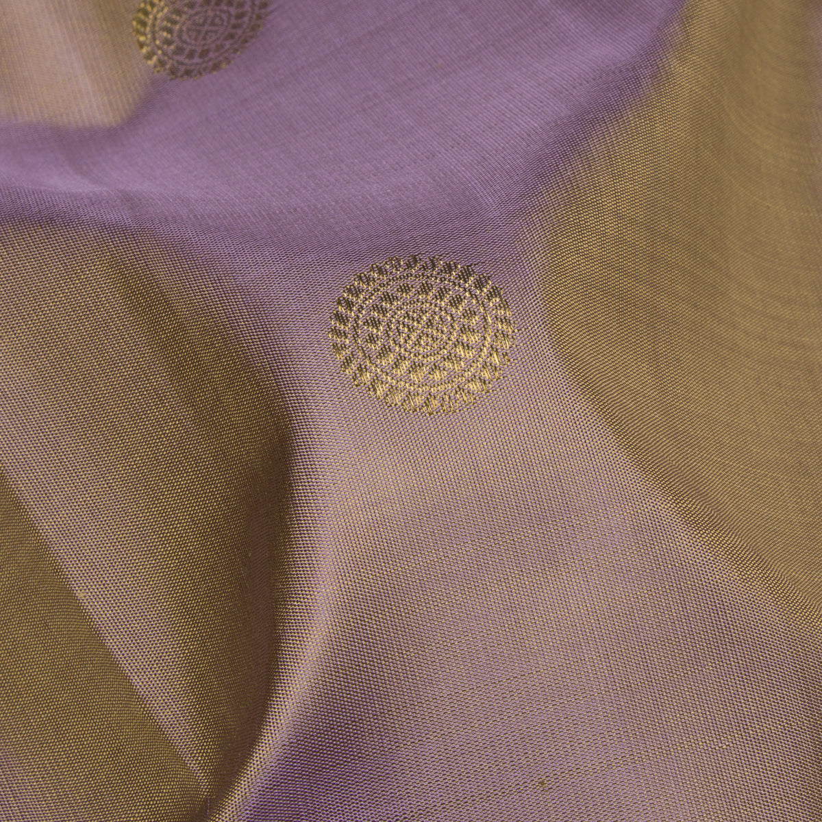 Kanakavalli Kanjivaram Silk Sari 26-110-HS001-04186 - Fabric View