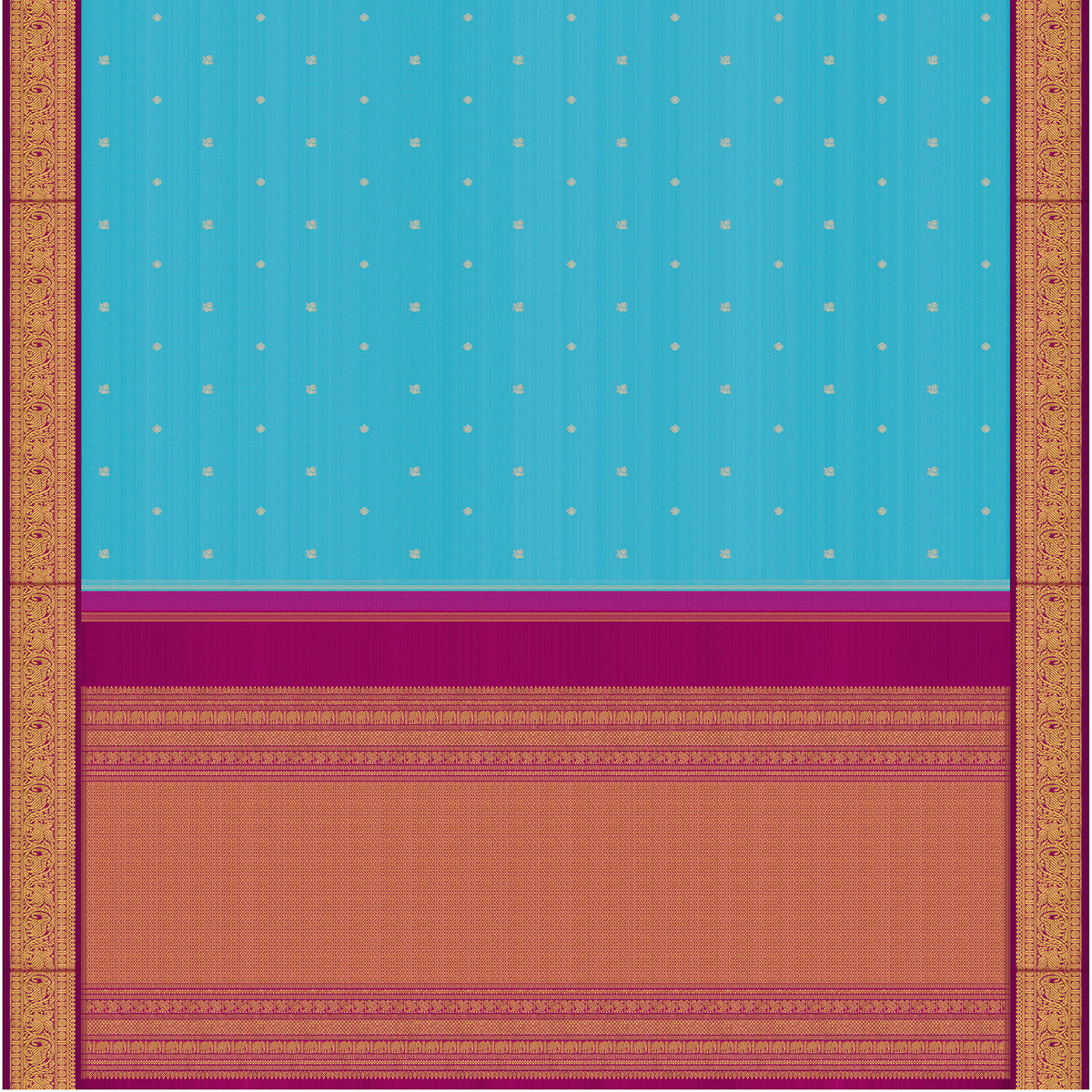 Kanakavalli Kanjivaram Silk Sari 26-110-HS001-04197 - Full View