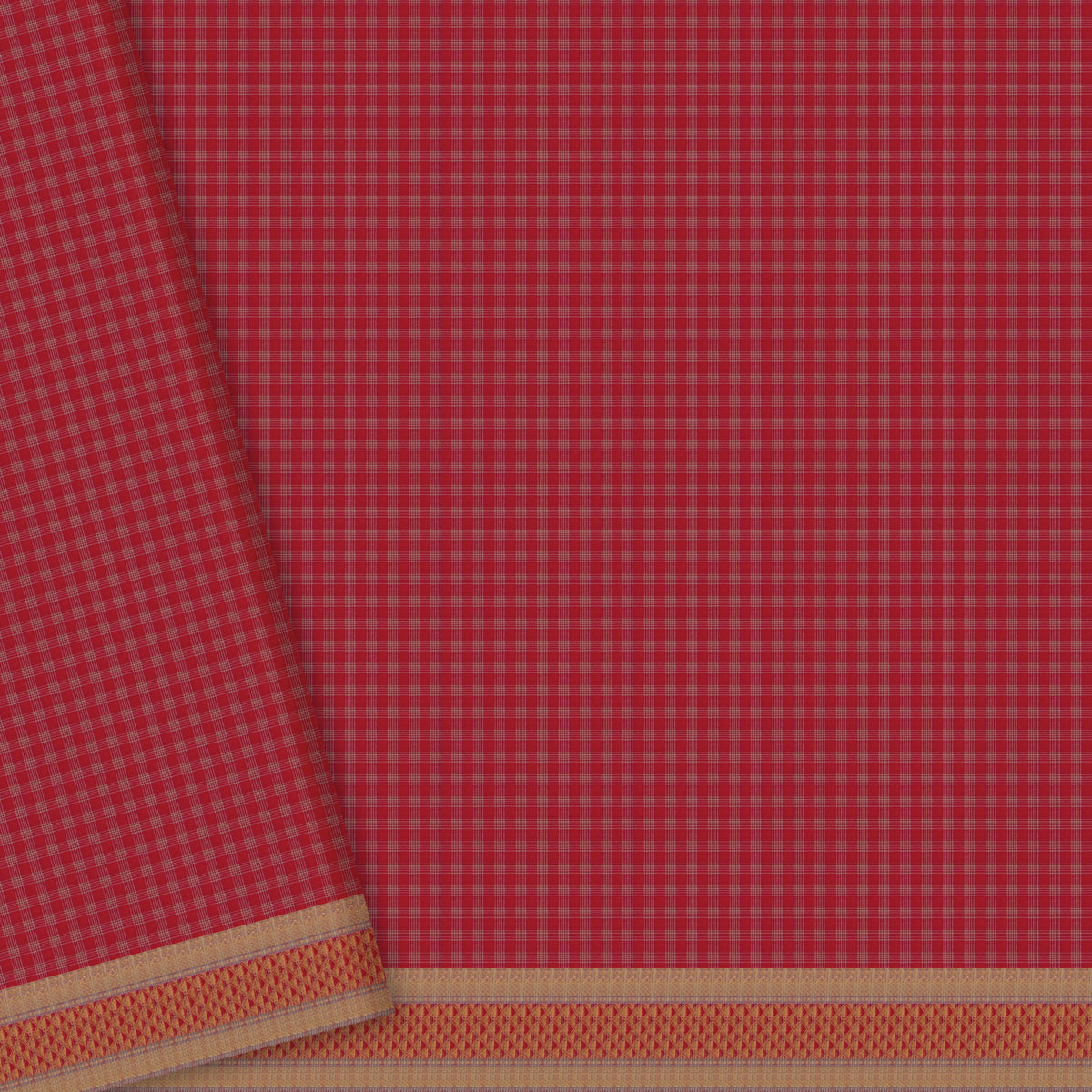 Kanakavalli Mangalgiri Cotton Sari 26-261-HS003-00736 - Blouse View