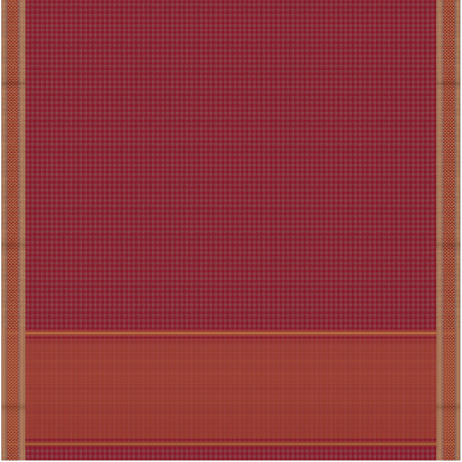Kanakavalli Mangalgiri Cotton Sari 26-261-HS003-00737 - Full View
