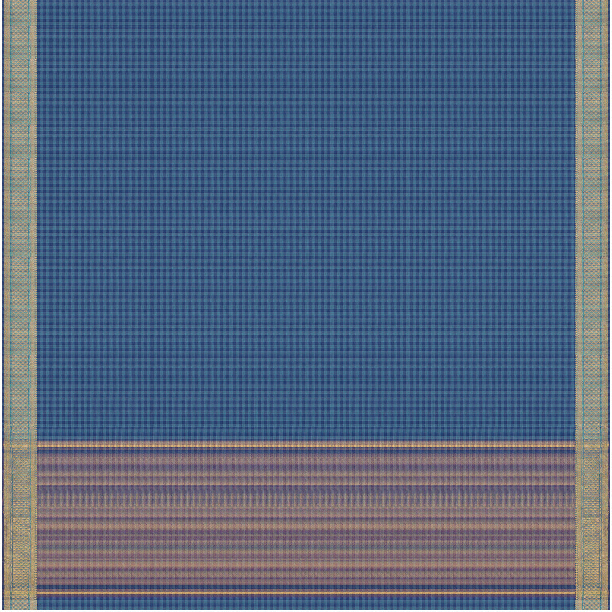Kanakavalli Mangalgiri Cotton Sari 26-261-HS003-00738 - Full View