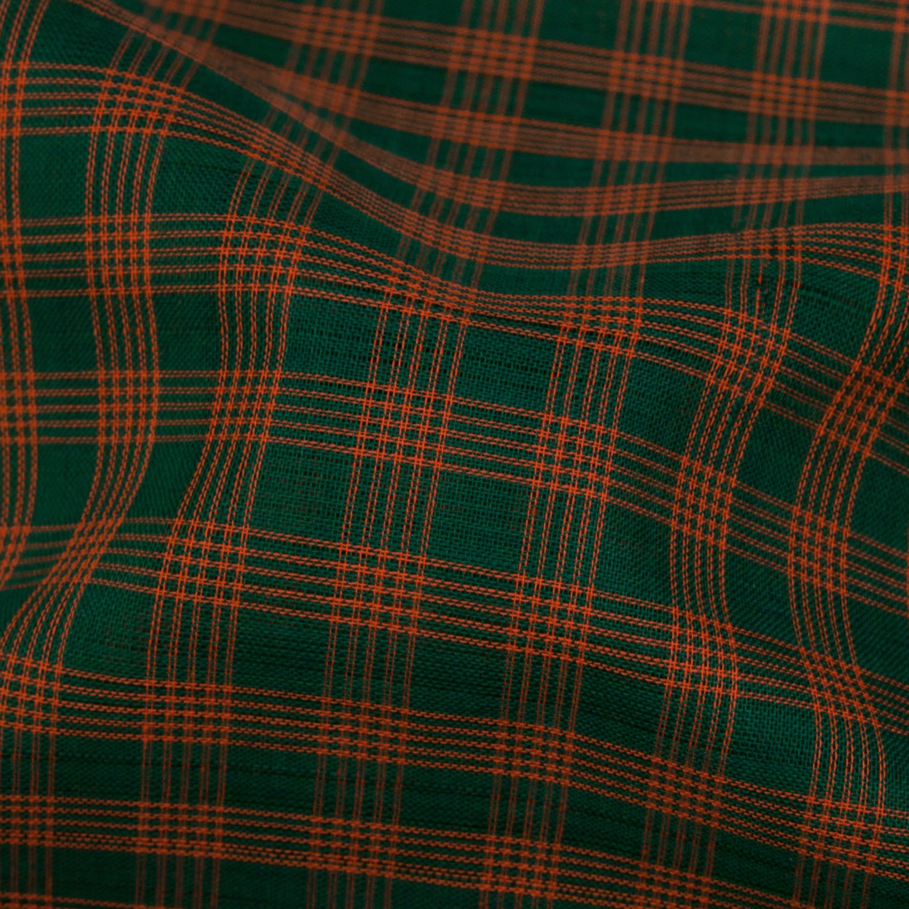 Kanakavalli Mangalgiri Cotton Sari 26-261-HS003-00749 - Fabric View