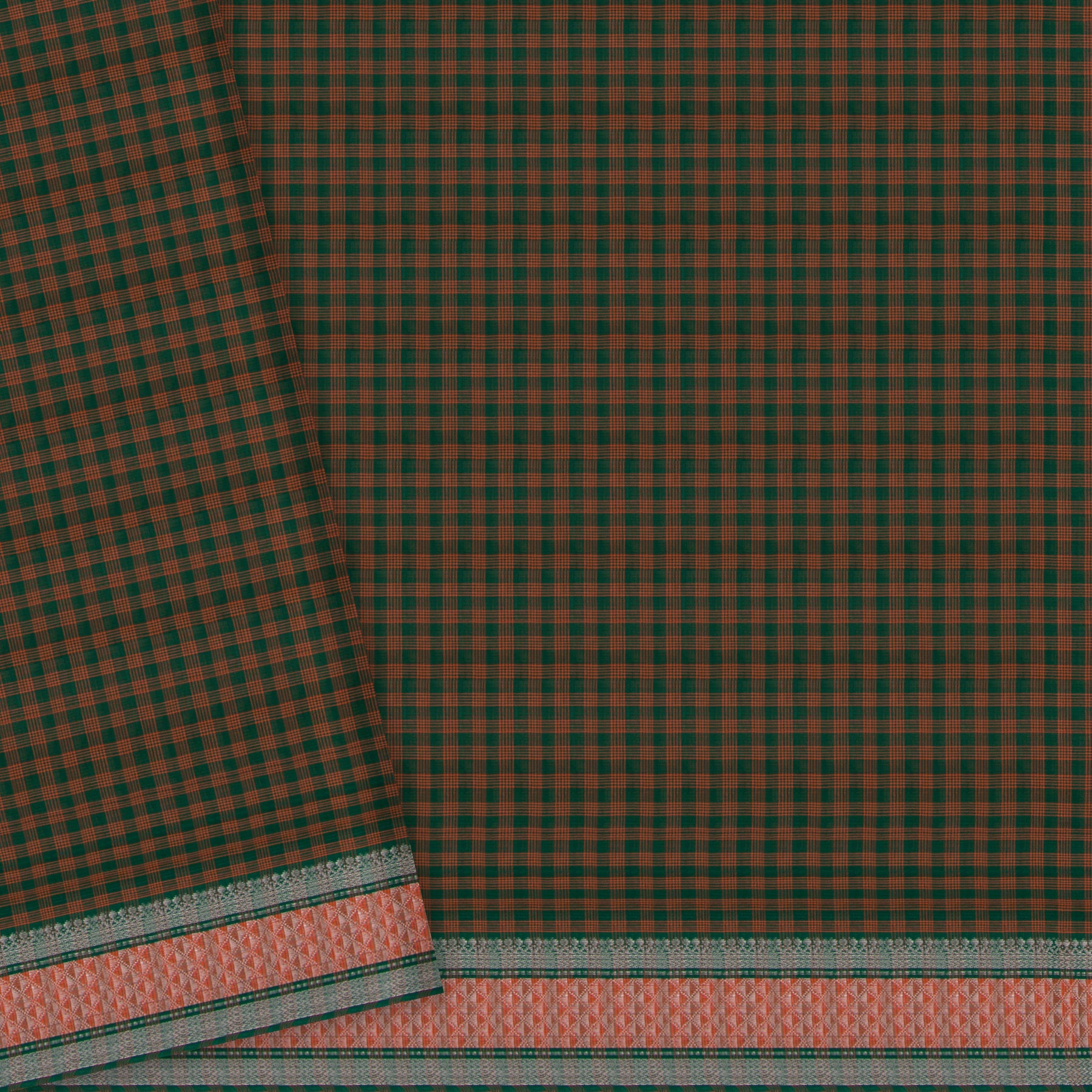 Kanakavalli Mangalgiri Cotton Sari 26-261-HS003-00749 - Blouse View