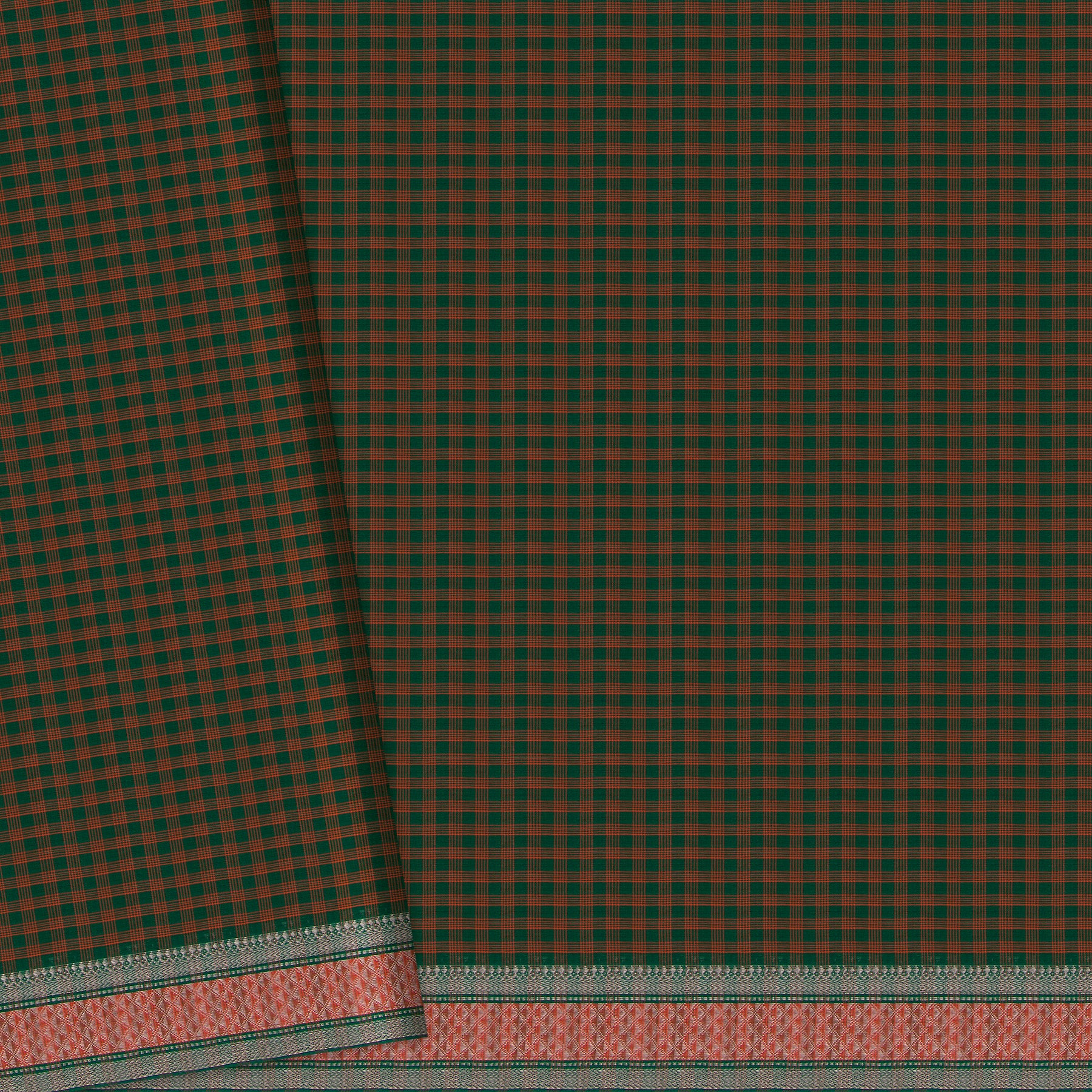 Kanakavalli Mangalgiri Cotton Sari 26-261-HS003-00752 - Blouse View