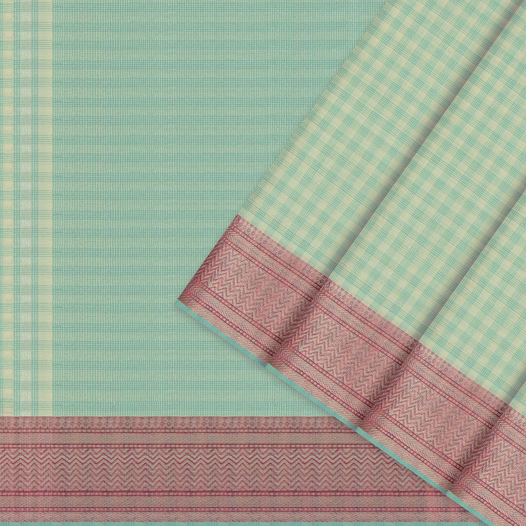 Kanakavalli Mangalgiri Cotton Sari 26-261-HS003-00755 - Cover View