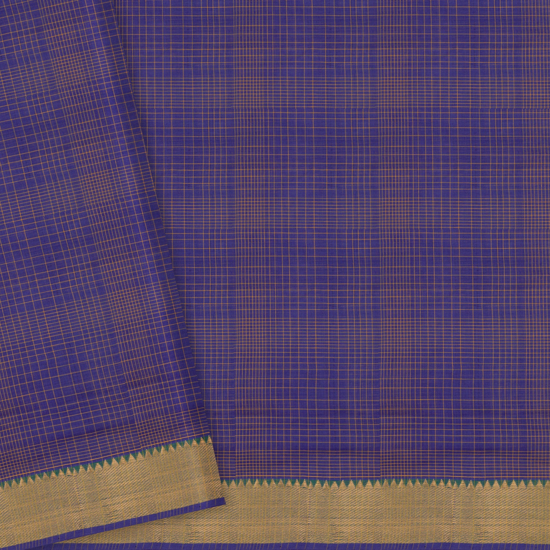 Kanakavalli Mangalgiri Cotton Sari 26-261-HS003-00784 - Blouse View