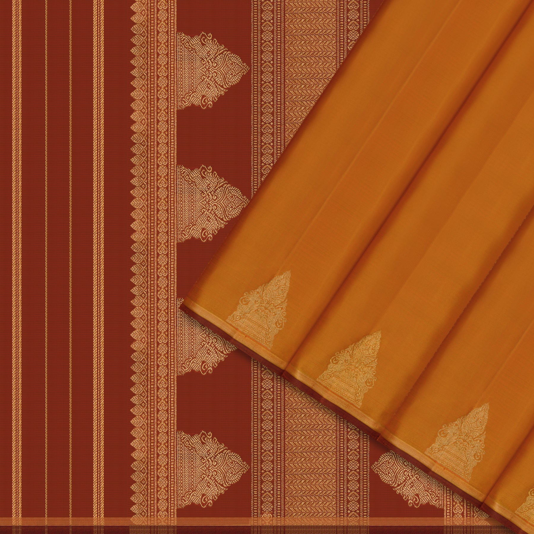Kanakavalli Kanjivaram Silk Sari 26-595-HS001-00456 - Cover View