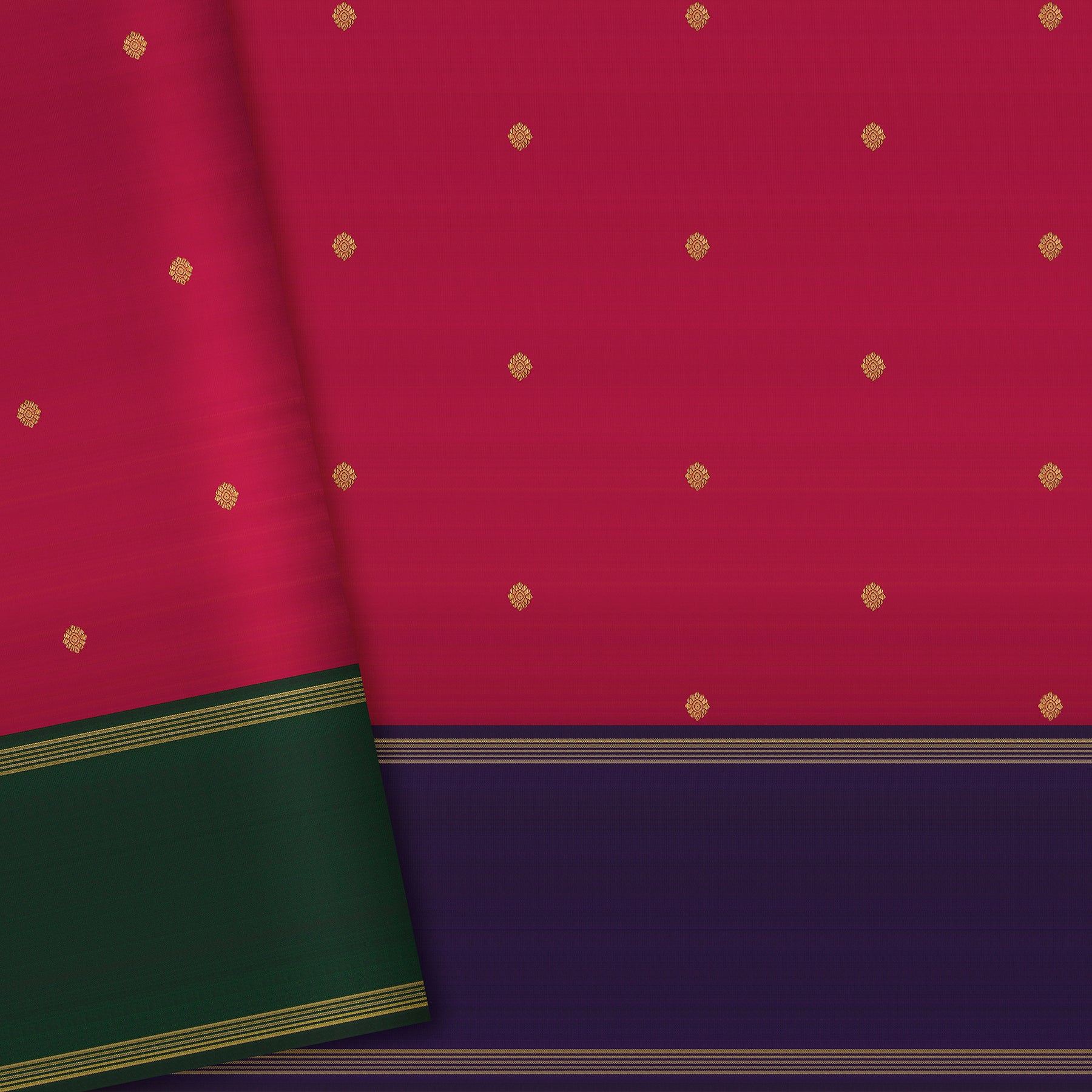 Kanakavalli Kanjivaram Silk Sari 26-595-HS001-00513 - Blouse View
