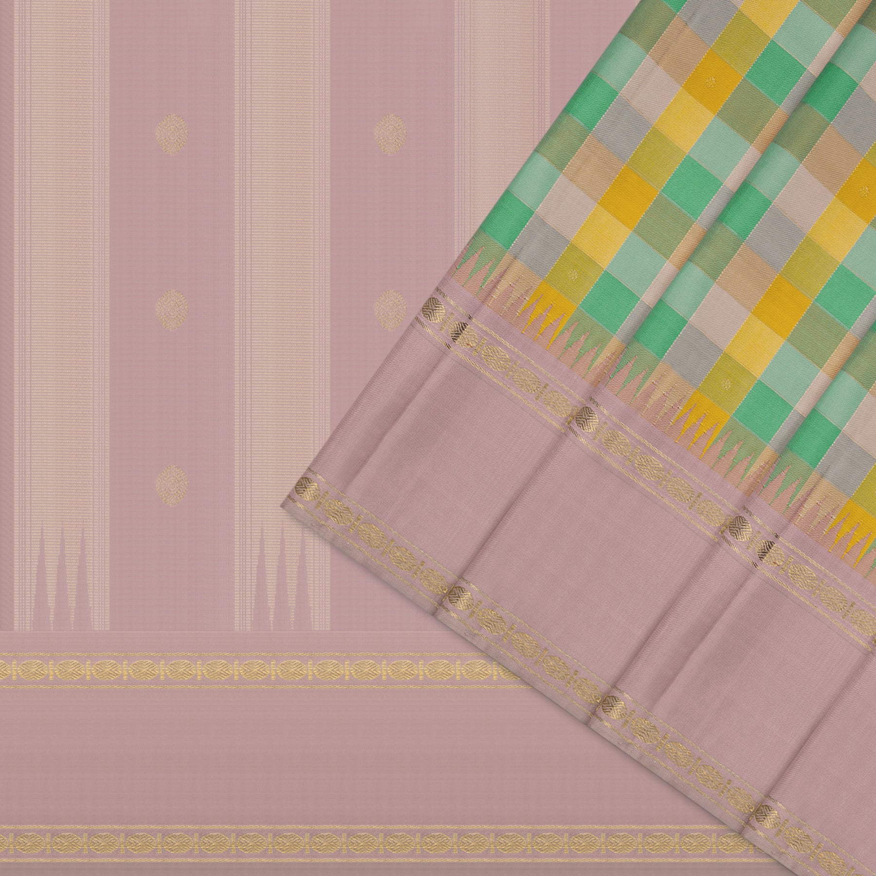 Kanakavalli Kanjivaram Silk Sari 26-595-HS001-00529 - Cover View