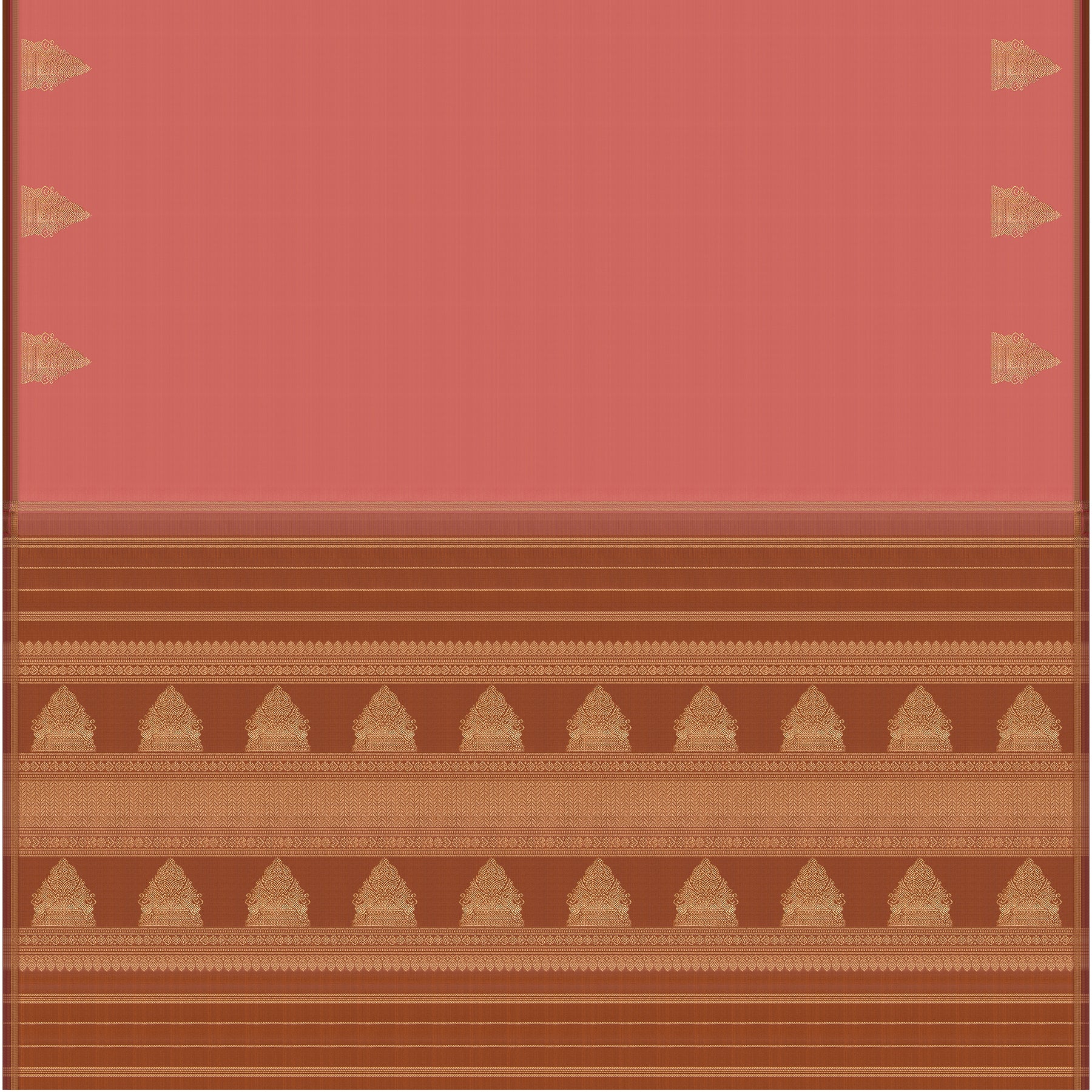 Kanakavalli Kanjivaram Silk Sari 26-595-HS001-00987 - Full View