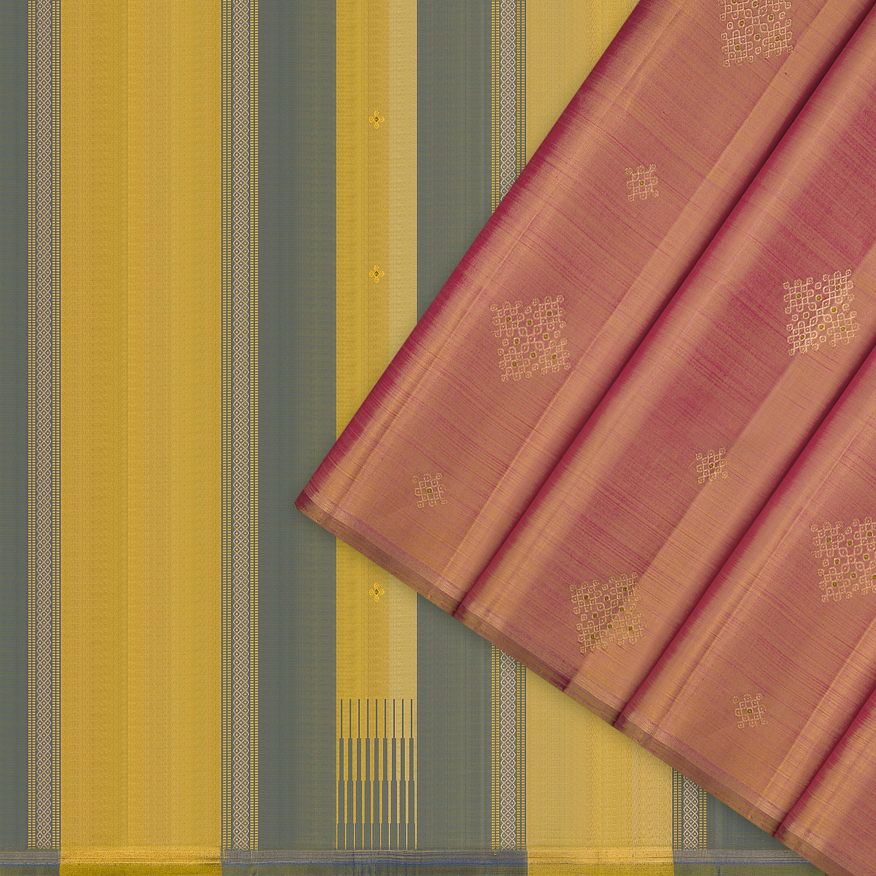 Kanakavalli Kanjivaram Silk Sari 26-595-HS001-01024 - Cover View