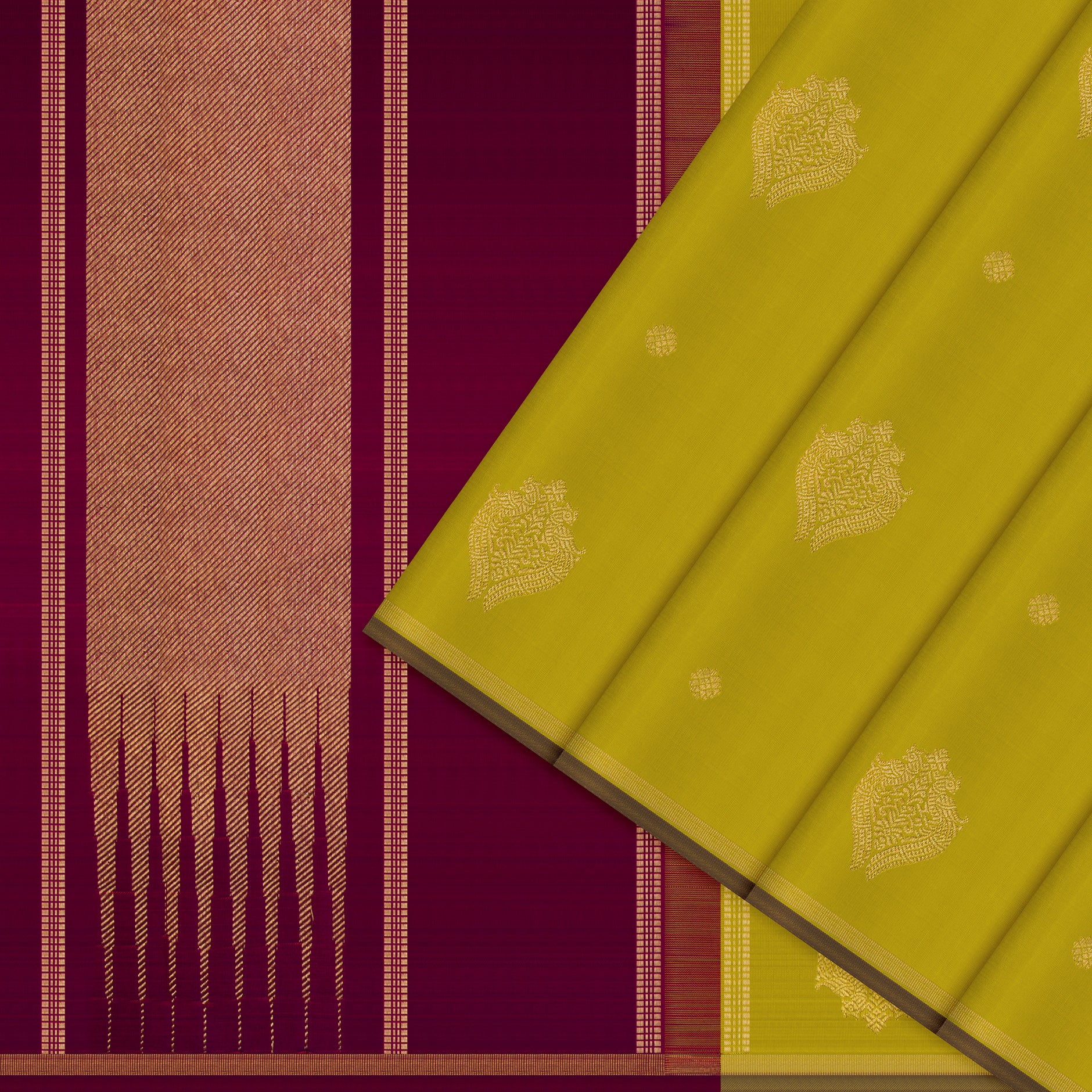 Kanakavalli Kanjivaram Silk Sari 26-595-HS001-01033 - Cover View