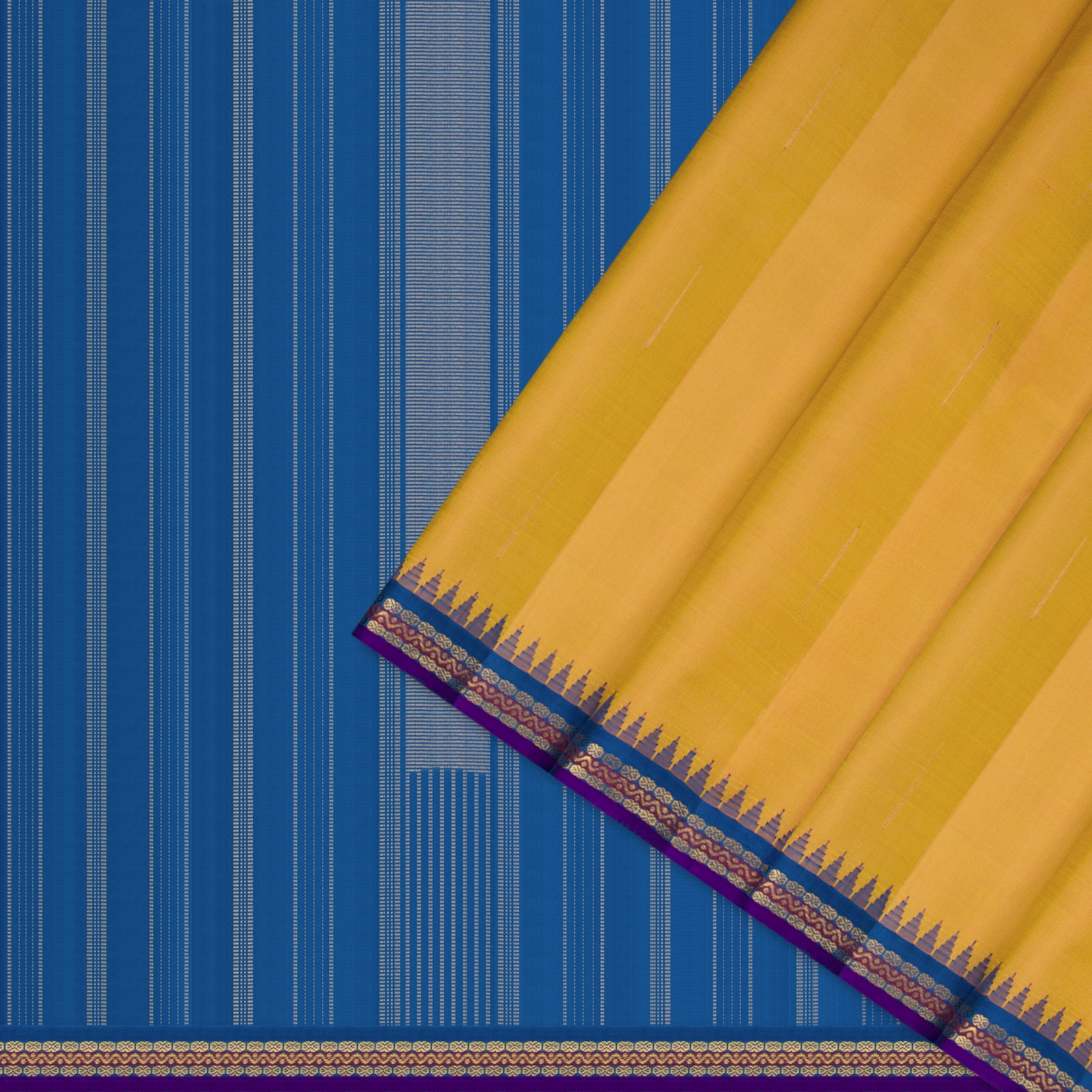 Kanakavalli Kanjivaram Silk Sari 26-595-HS001-01043 - Cover View