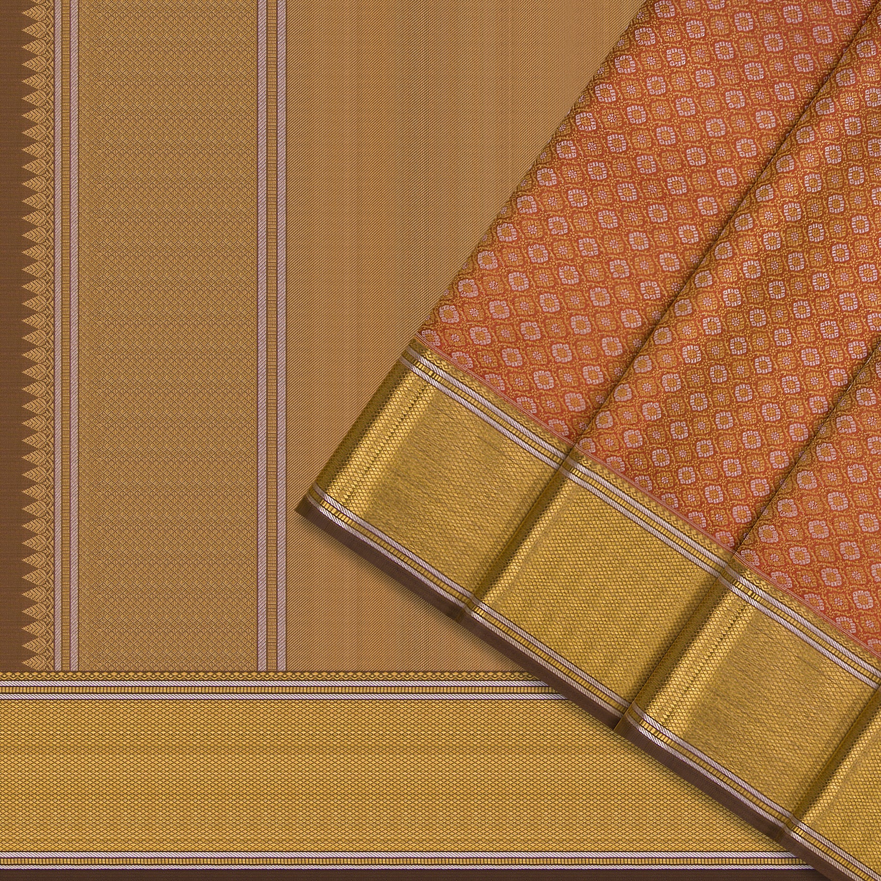 Kanakavalli Kanjivaram Silk Sari 26-595-HS001-01079 - Cover View