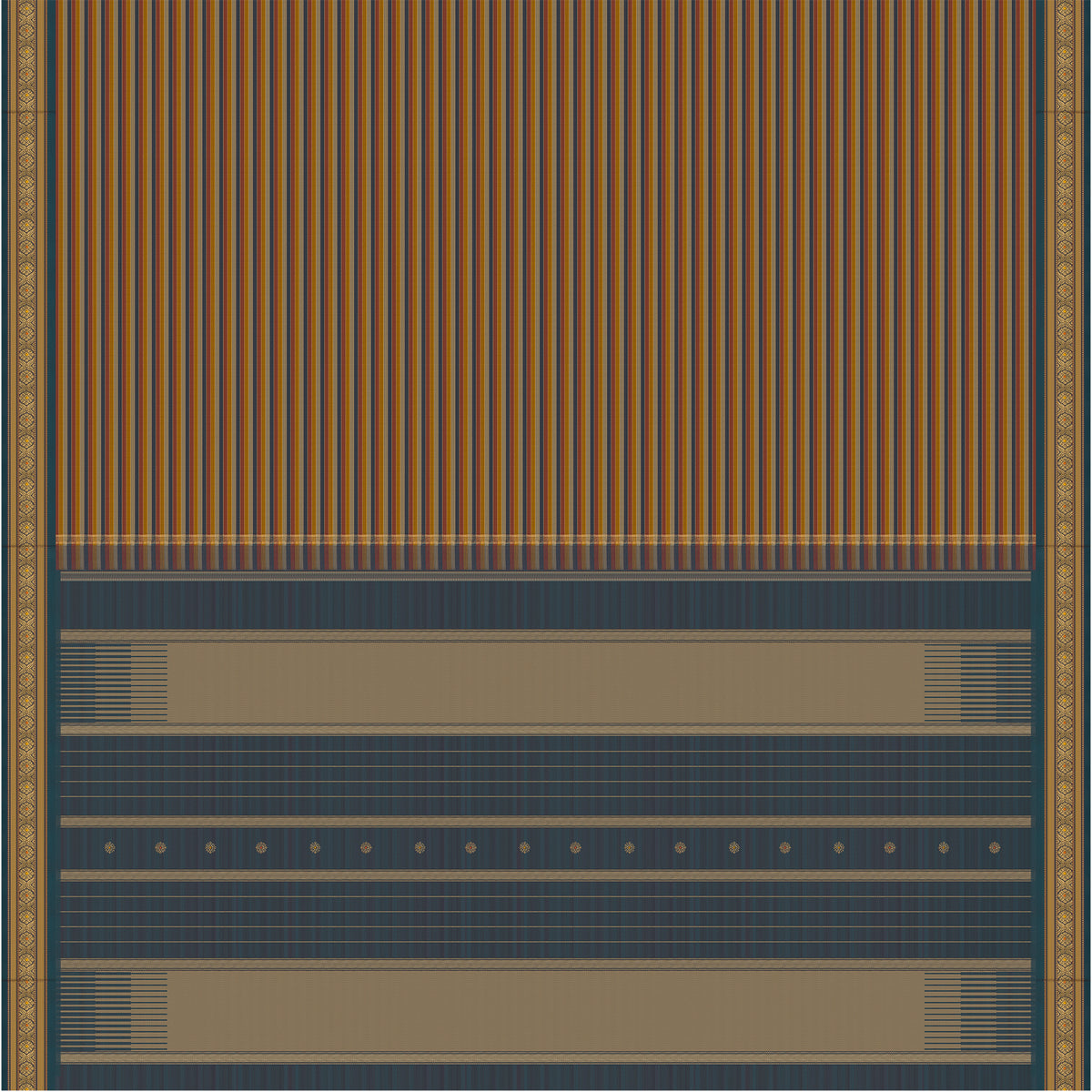 Kanakavalli Kanjivaram Silk Sari 26-595-HS001-01185 - Full View