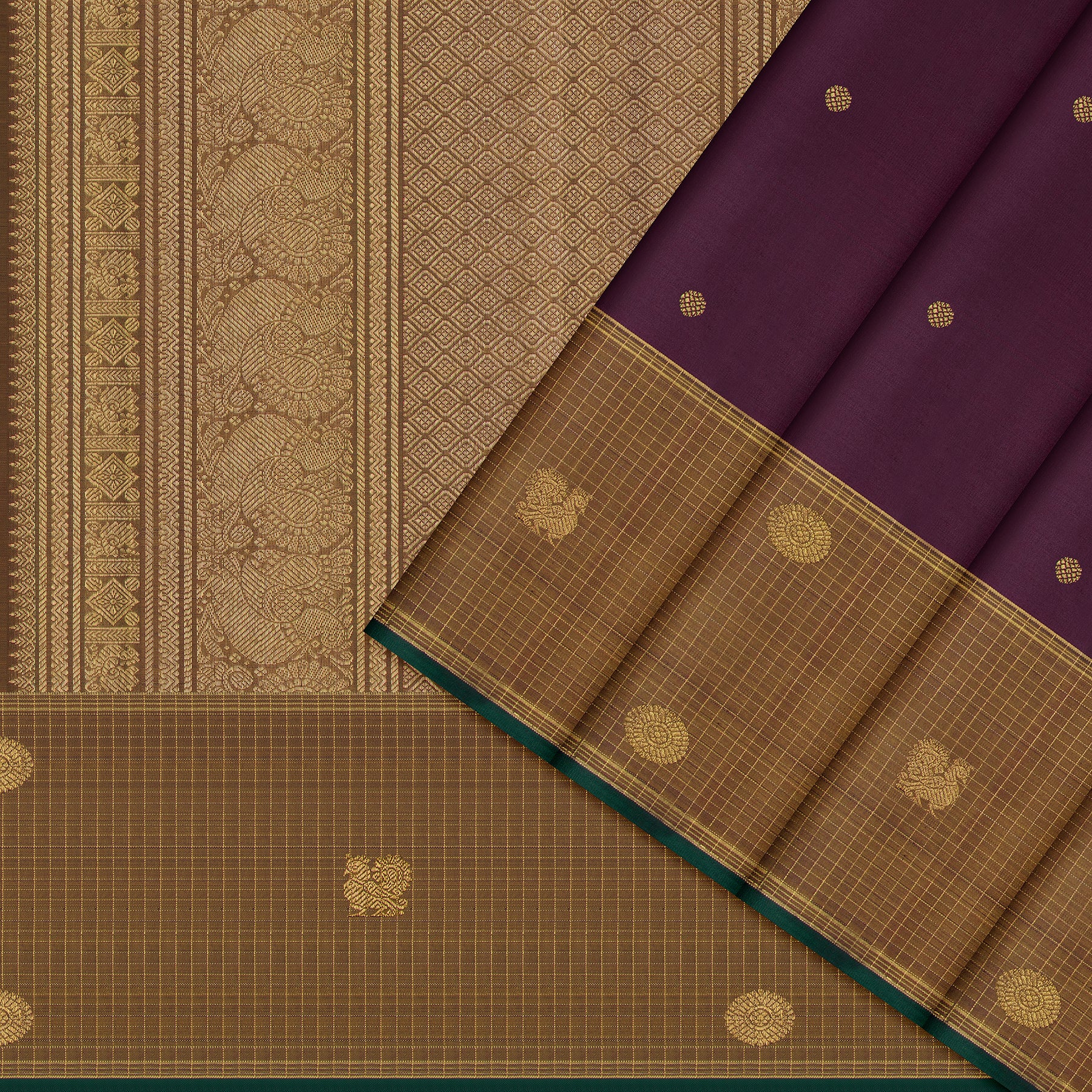Kanakavalli Kanjivaram Silk Sari 26-595-HS001-02063 - Cover View