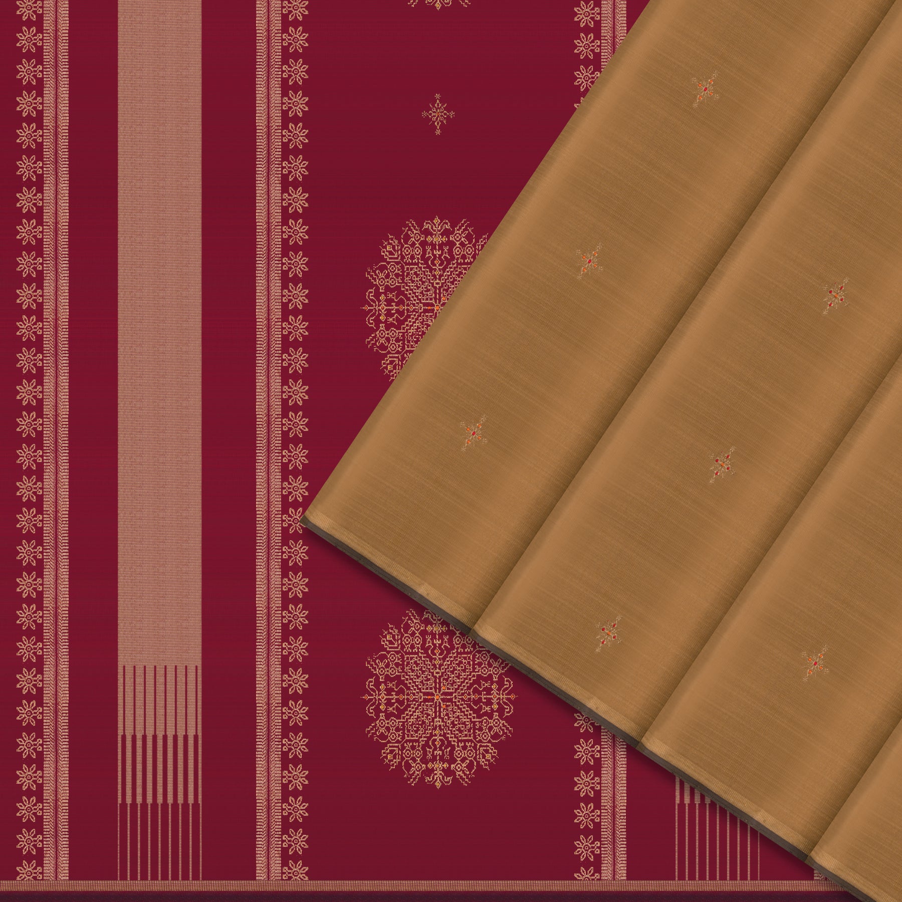 Kanakavalli Kanjivaram Silk Sari 26-595-HS001-02085 - Cover View
