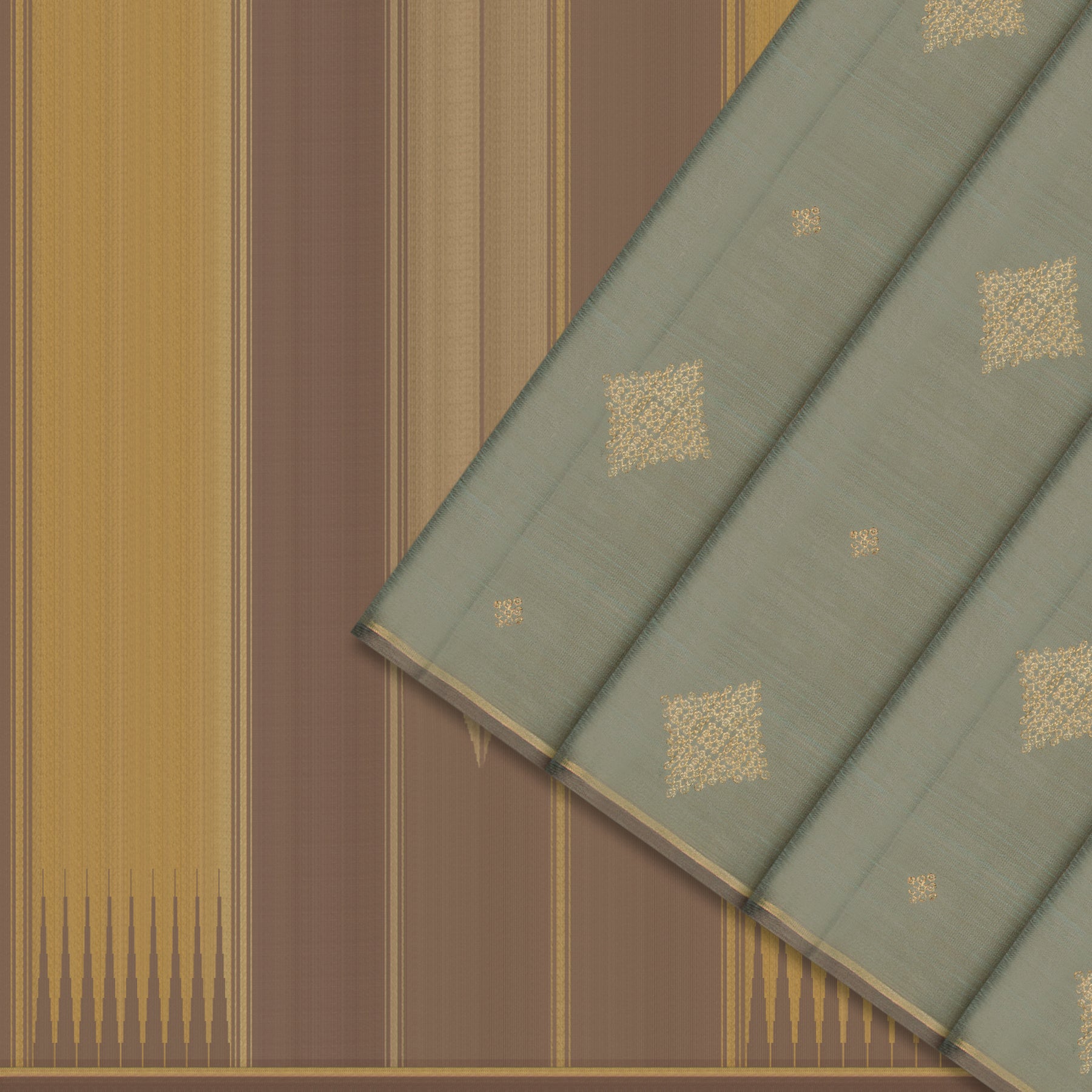 Kanakavalli Kanjivaram Silk Sari 26-595-HS001-02098 - Cover View