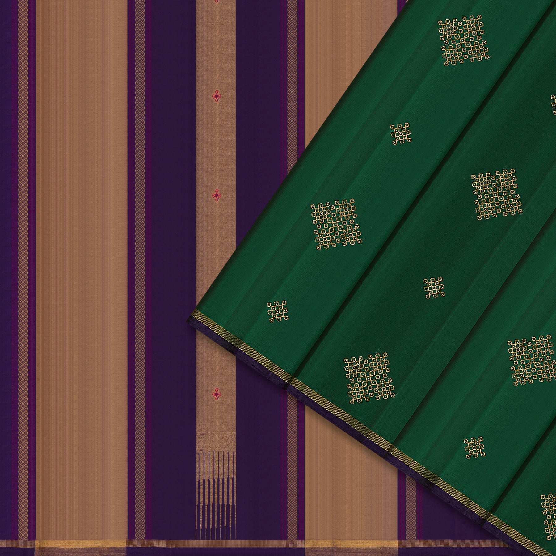 Kanakavalli Kanjivaram Silk Sari 26-595-HS001-02099 - Cover View