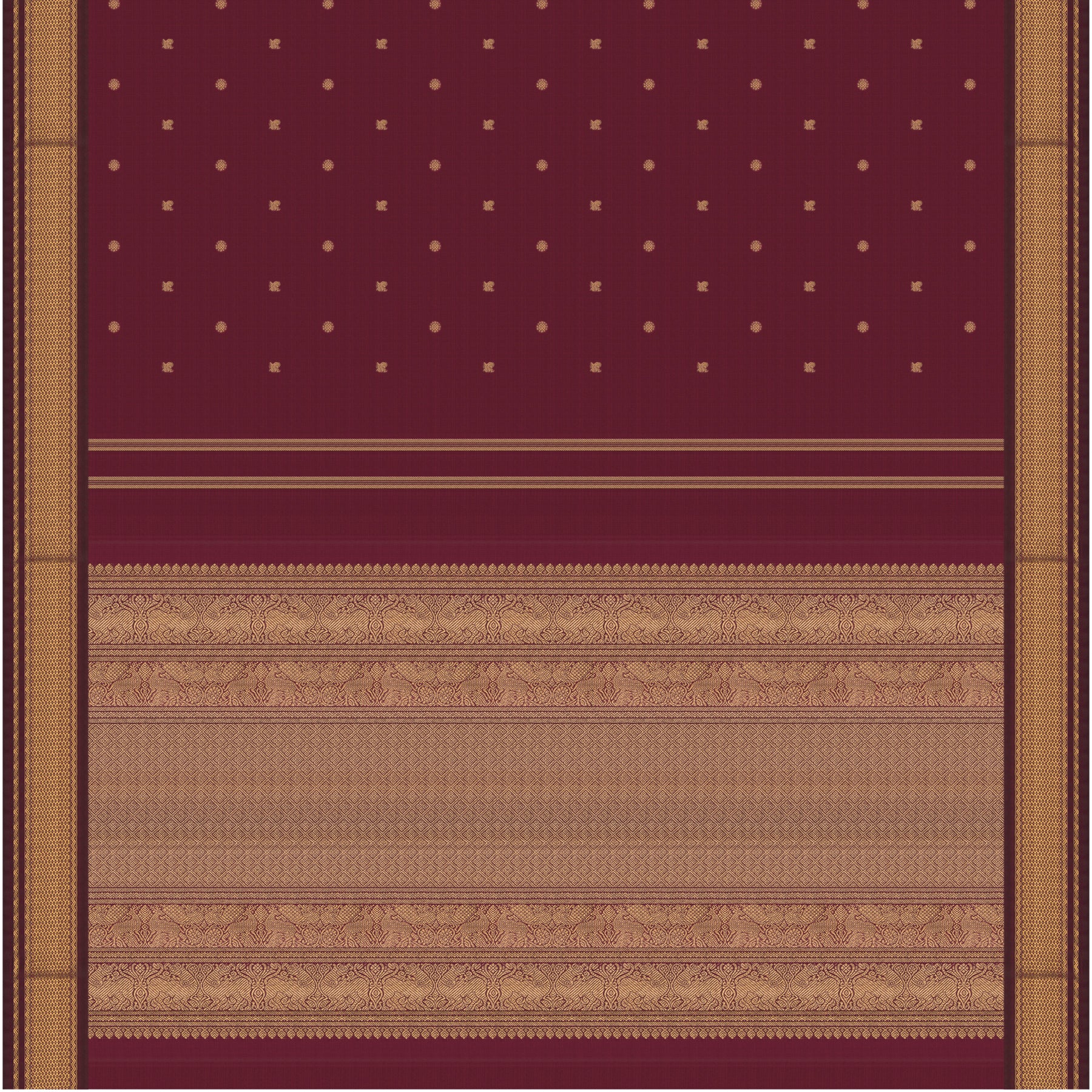 Kanakavalli Kanjivaram Silk Sari 26-595-HS001-02119 - Full View