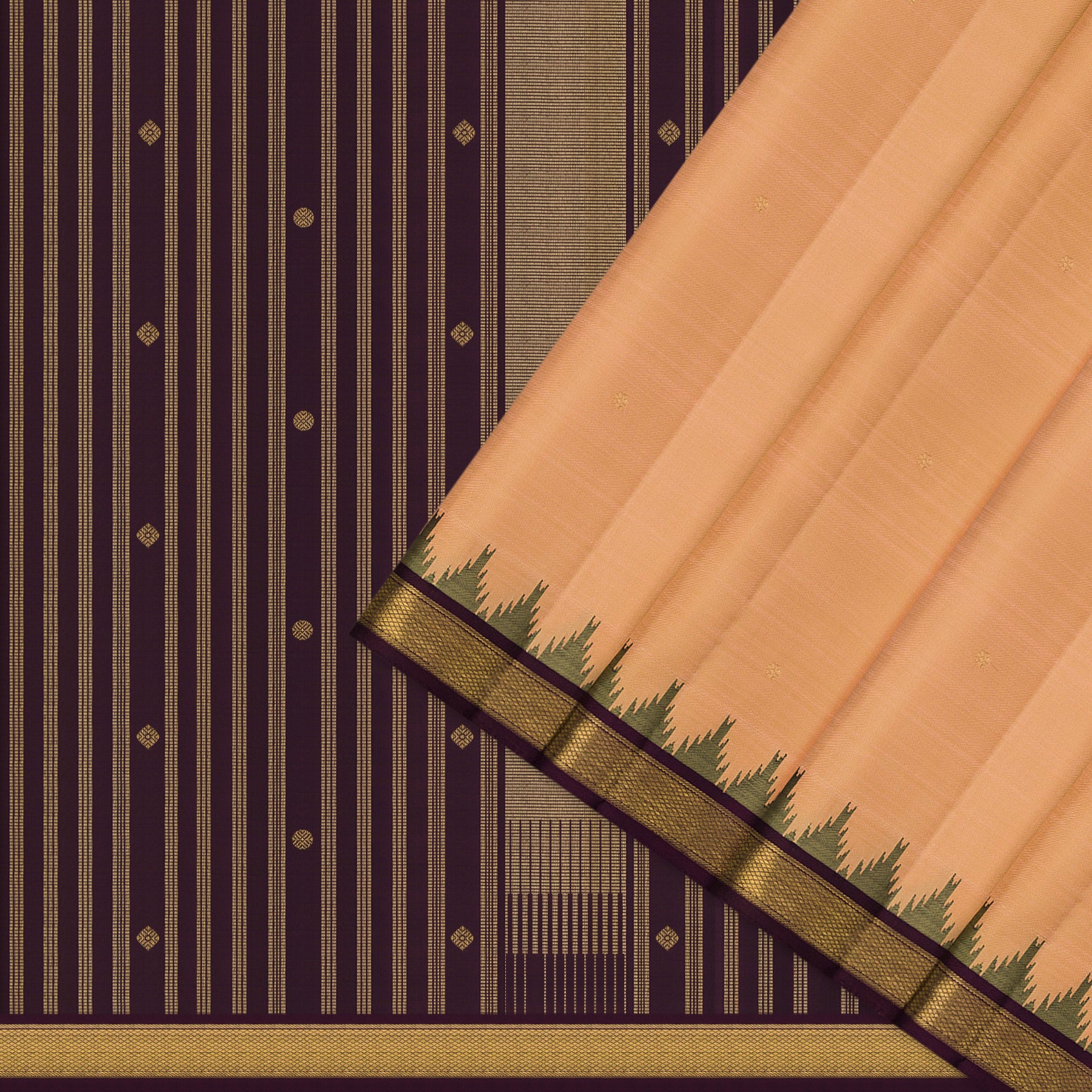 Kanakavalli Kanjivaram Silk Sari 26-595-HS001-02125 - Cover View