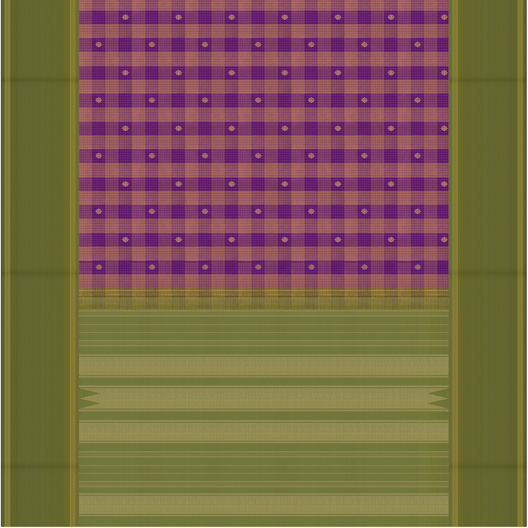 Kanakavalli Kanjivaram Silk Sari 26-595-HS001-02127 - Full View