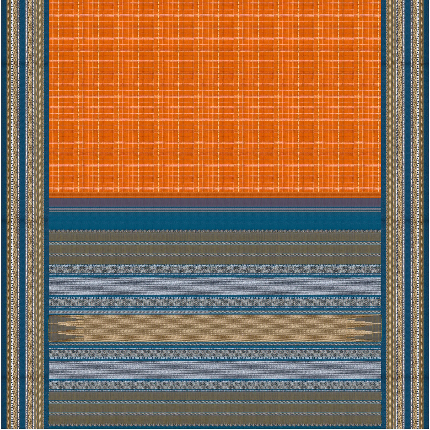 Kanakavalli Kanjivaram Silk Sari 26-595-HS001-02149 - Full View