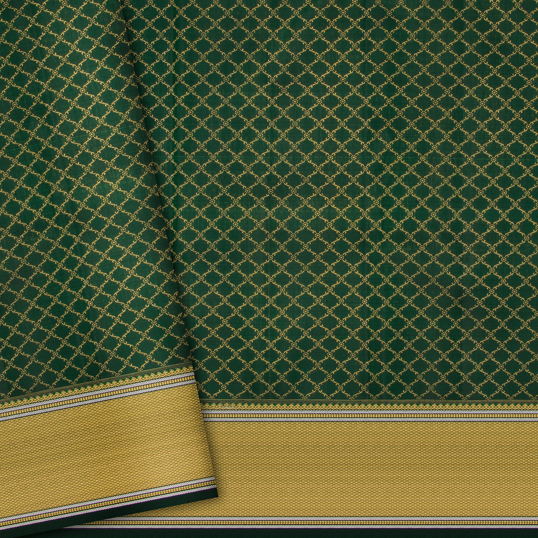 Kanakavalli Kanjivaram Silk Sari 26-595-HS001-02151 - Blouse View
