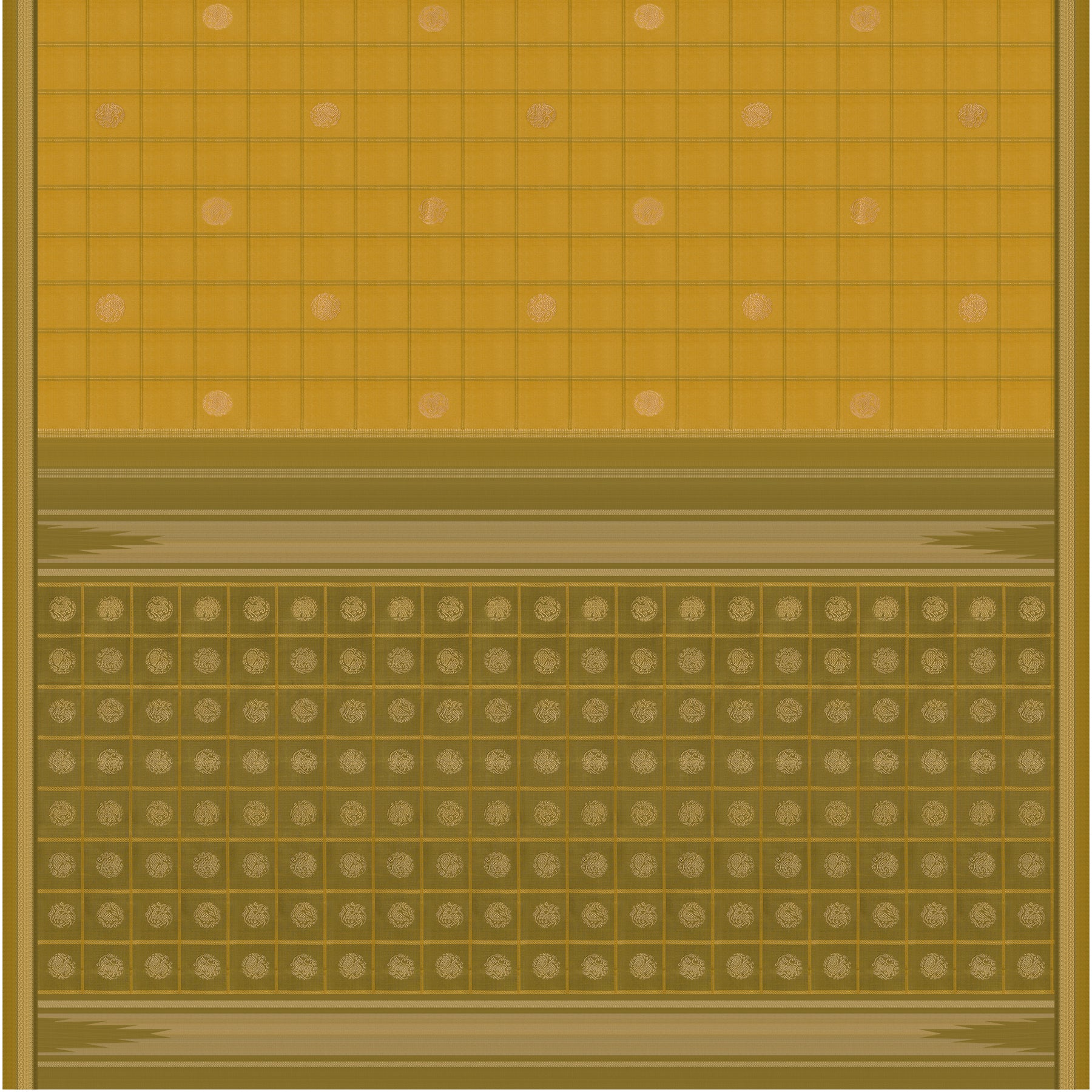 Kanakavalli Kanjivaram Silk Sari 26-595-HS001-02156 - Full View
