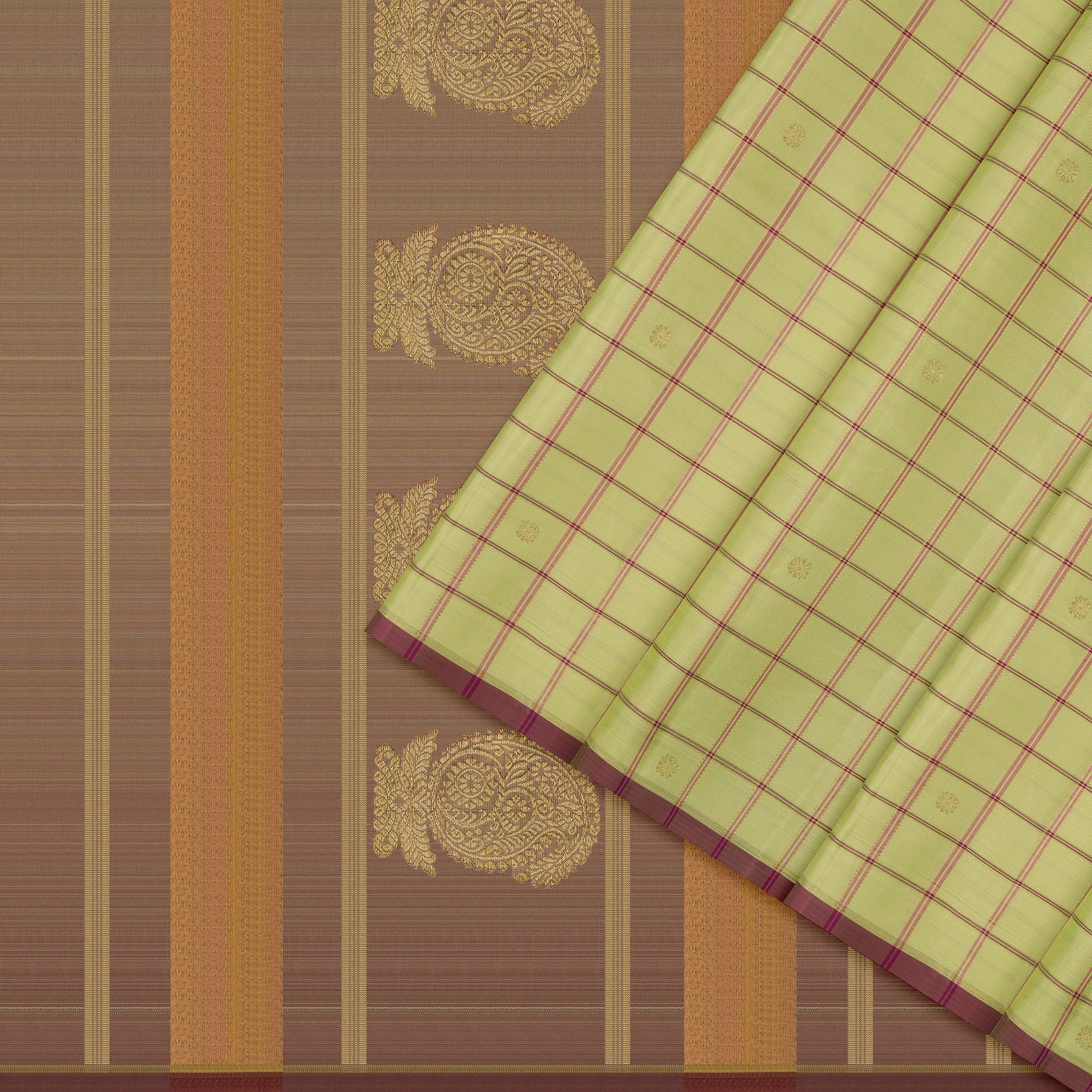 Kanakavalli Kanjivaram Silk Sari 26-595-HS001-02167 - Cover View