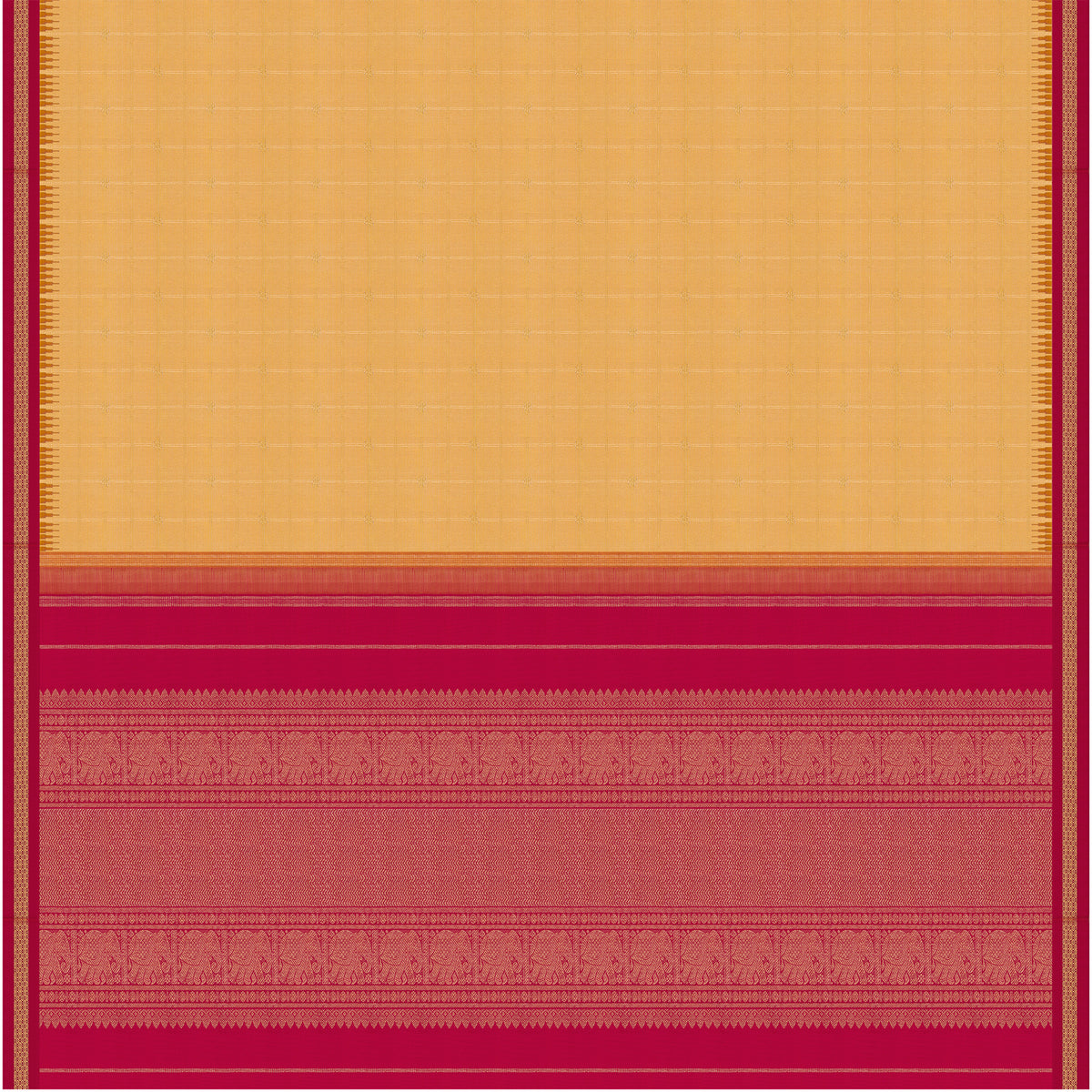 Kanakavalli Kanjivaram Silk Sari 26-595-HS001-03331 - Full View
