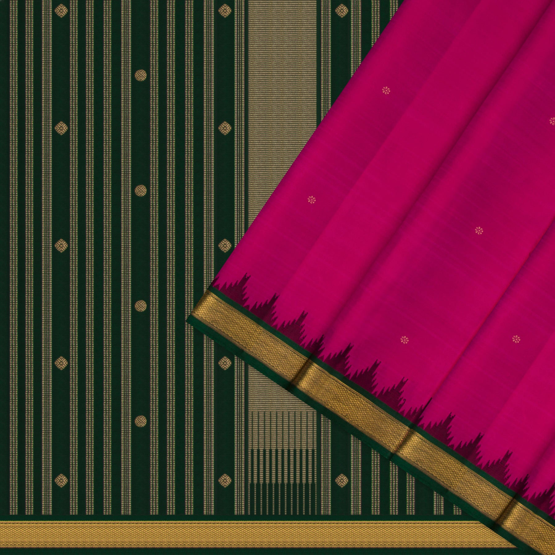 Kanakavalli Kanjivaram Silk Sari 26-595-HS001-03343 - Cover View