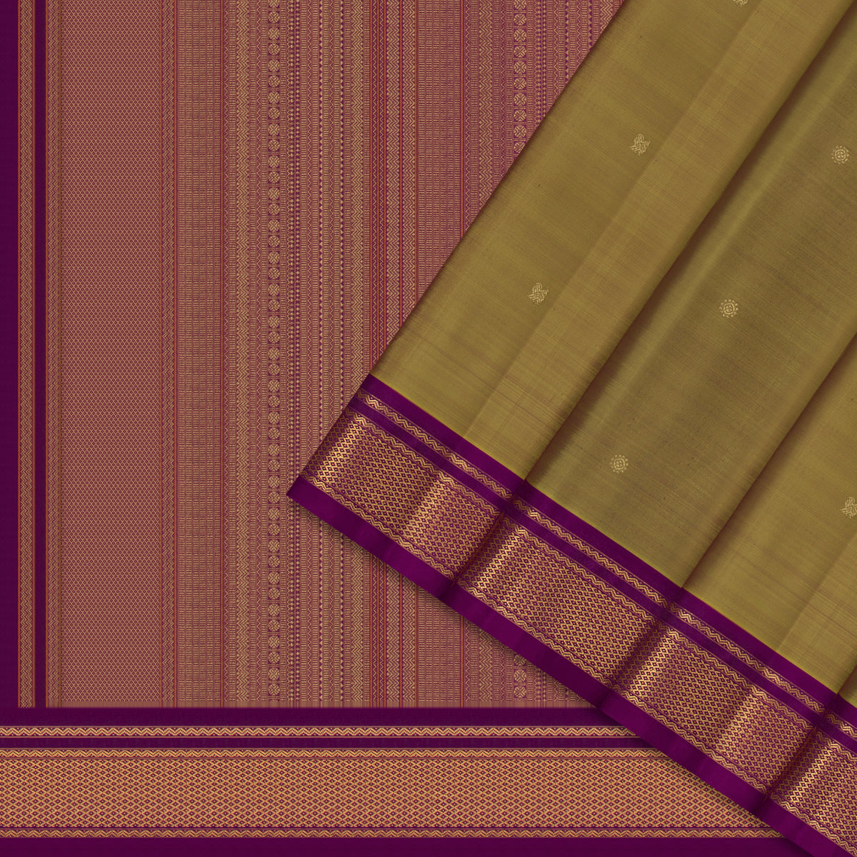 Kanakavalli Kanjivaram Silk Sari 26-595-HS001-03344 - Cover View