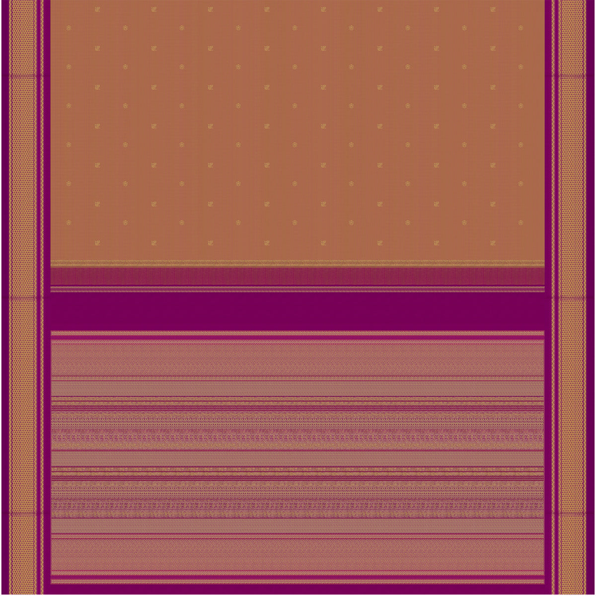 Kanakavalli Kanjivaram Silk Sari 26-595-HS001-03346 - Full View