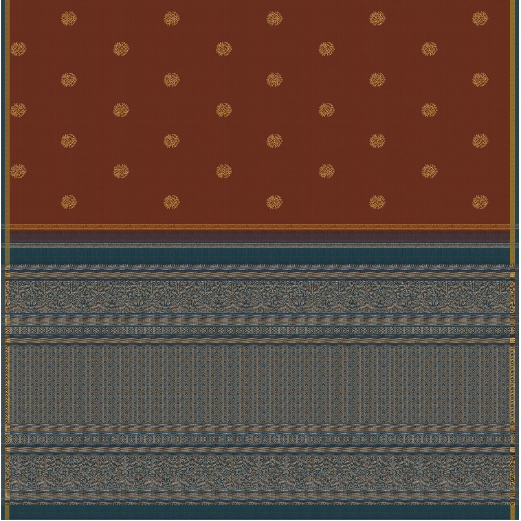 Kanakavalli Kanjivaram Silk Sari 26-595-HS001-03363 - Full View