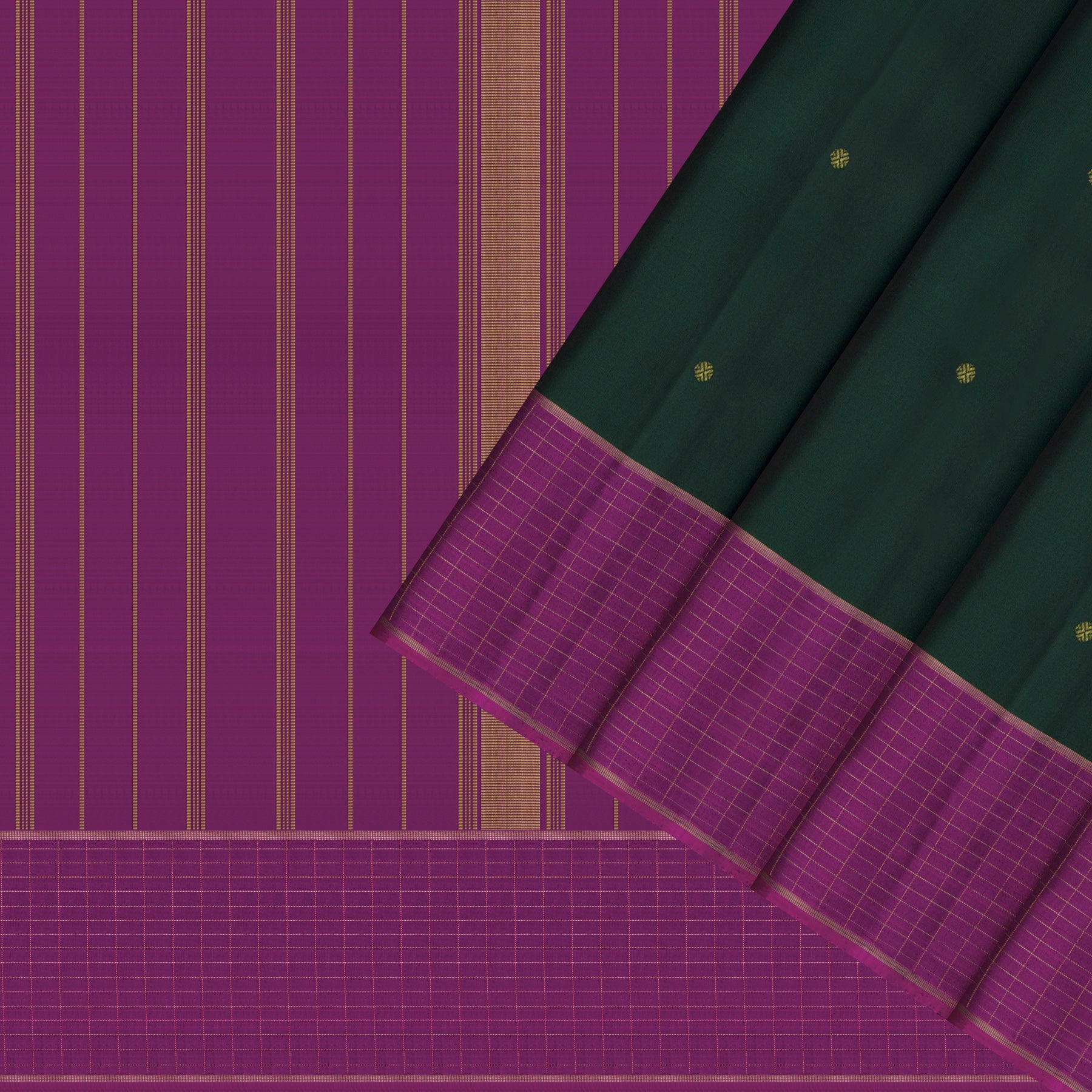 Kanakavalli Kanjivaram Silk Sari 26-595-HS001-03365 - Cover View