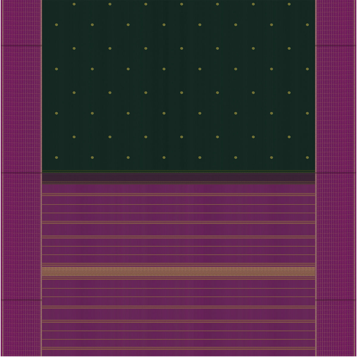Kanakavalli Kanjivaram Silk Sari 26-595-HS001-03365 - Full View