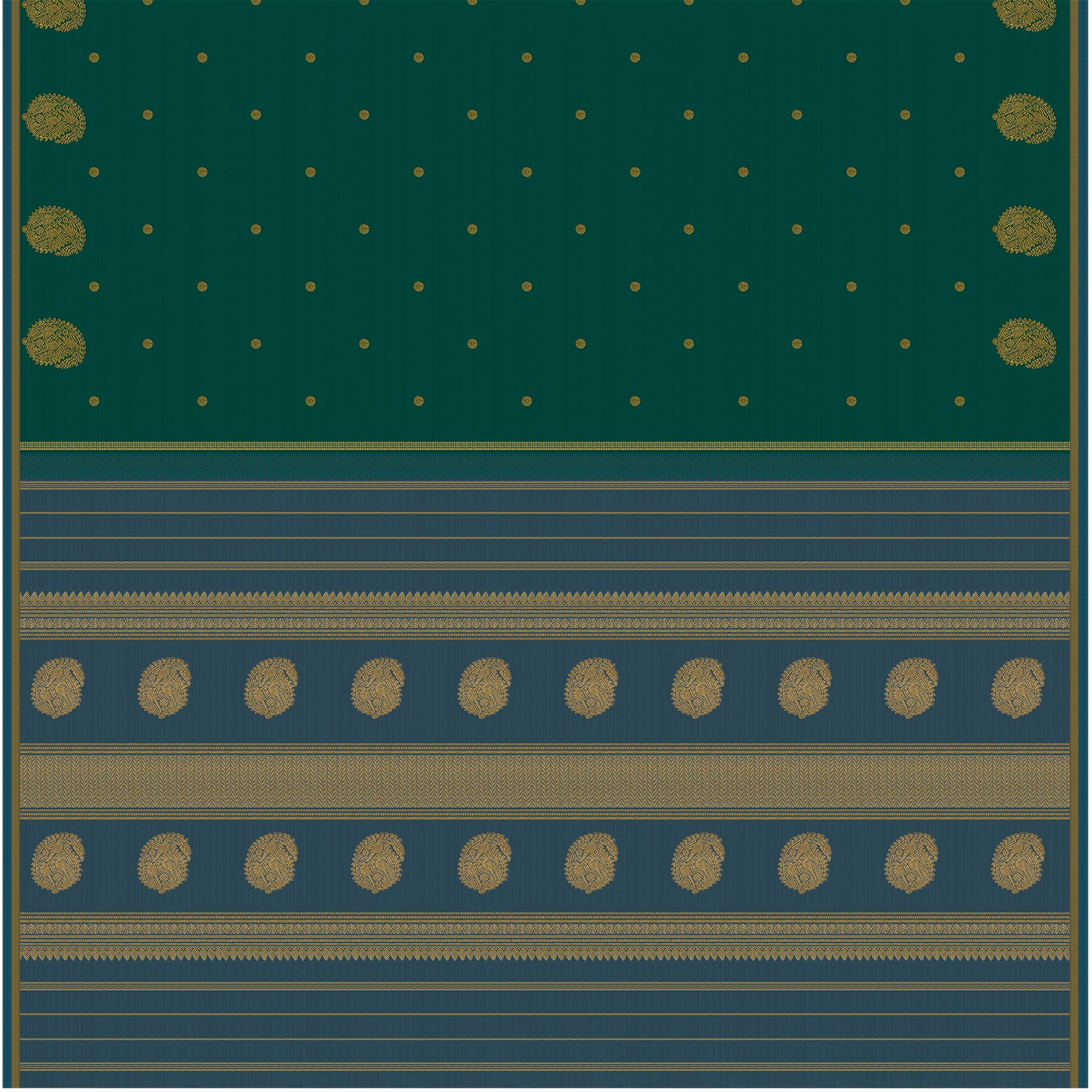 Kanakavalli Kanjivaram Silk Sari 26-595-HS001-03402 - Full View