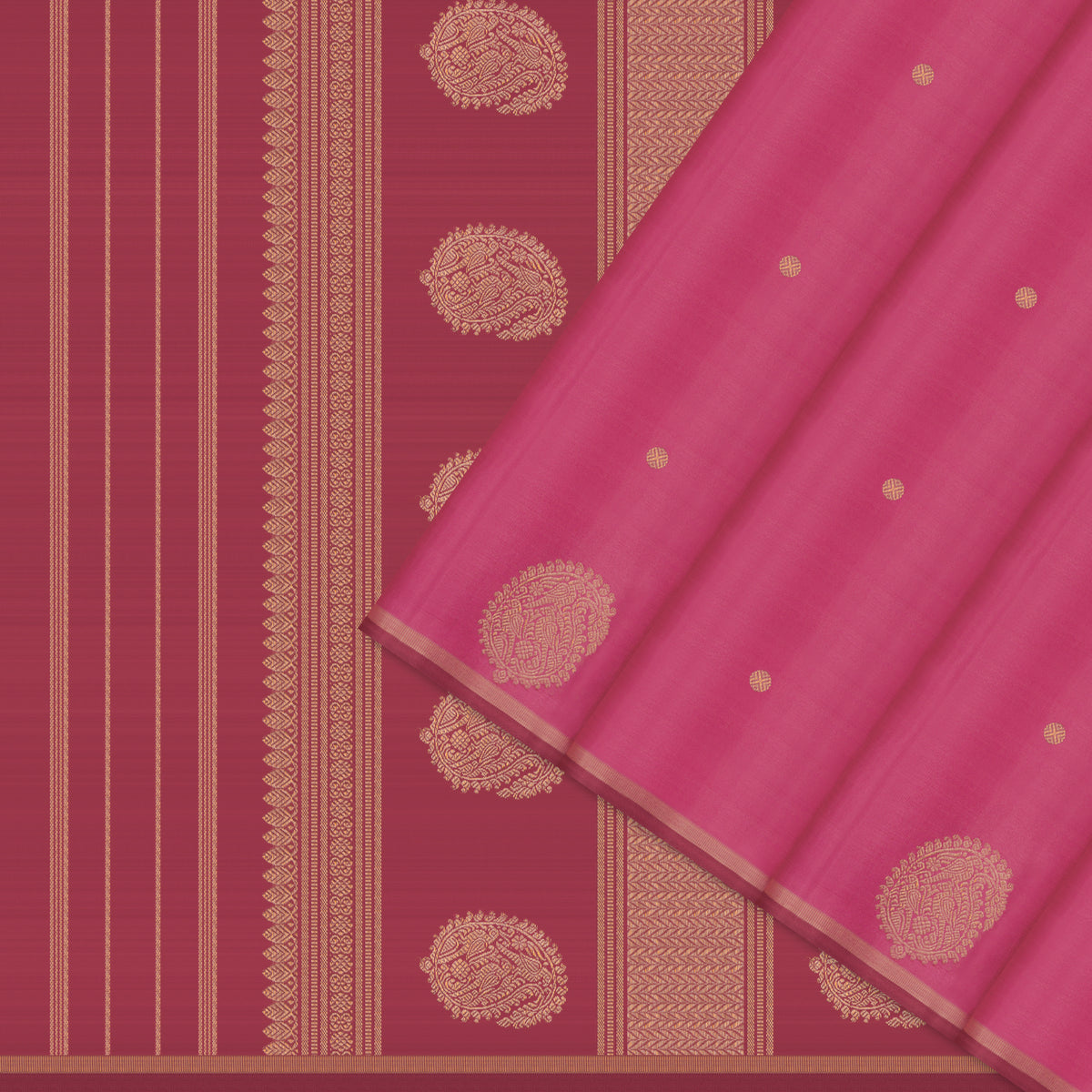 Kanakavalli Kanjivaram Silk Sari 26-595-HS001-03406 - Cover View
