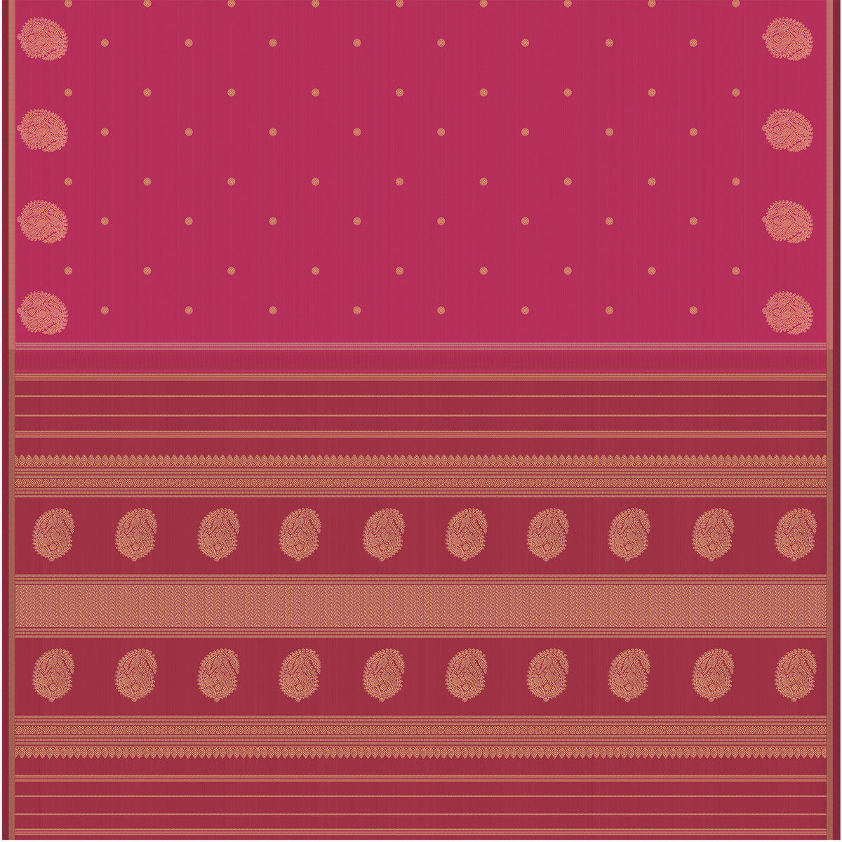 Kanakavalli Kanjivaram Silk Sari 26-595-HS001-03406 - Full View