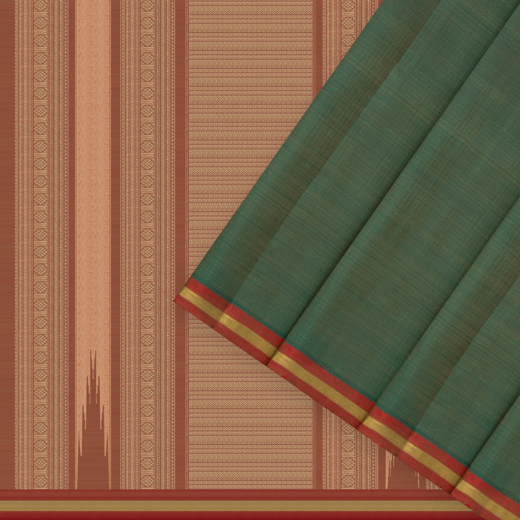 Kanakavalli Kanjivaram Silk Sari 26-595-HS001-03416 - Cover View