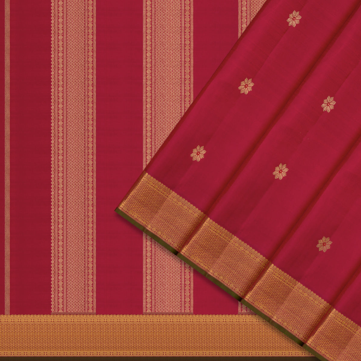 Kanakavalli Kanjivaram Silk Sari 26-595-HS001-03444 - Cover View