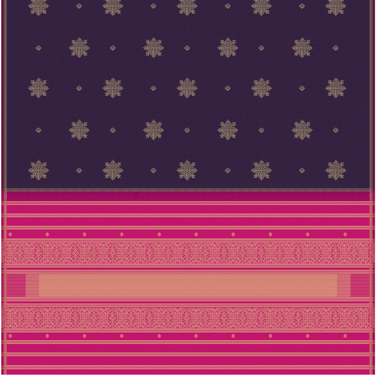 Kanakavalli Kanjivaram Silk Sari 26-595-HS001-04035 - Full View