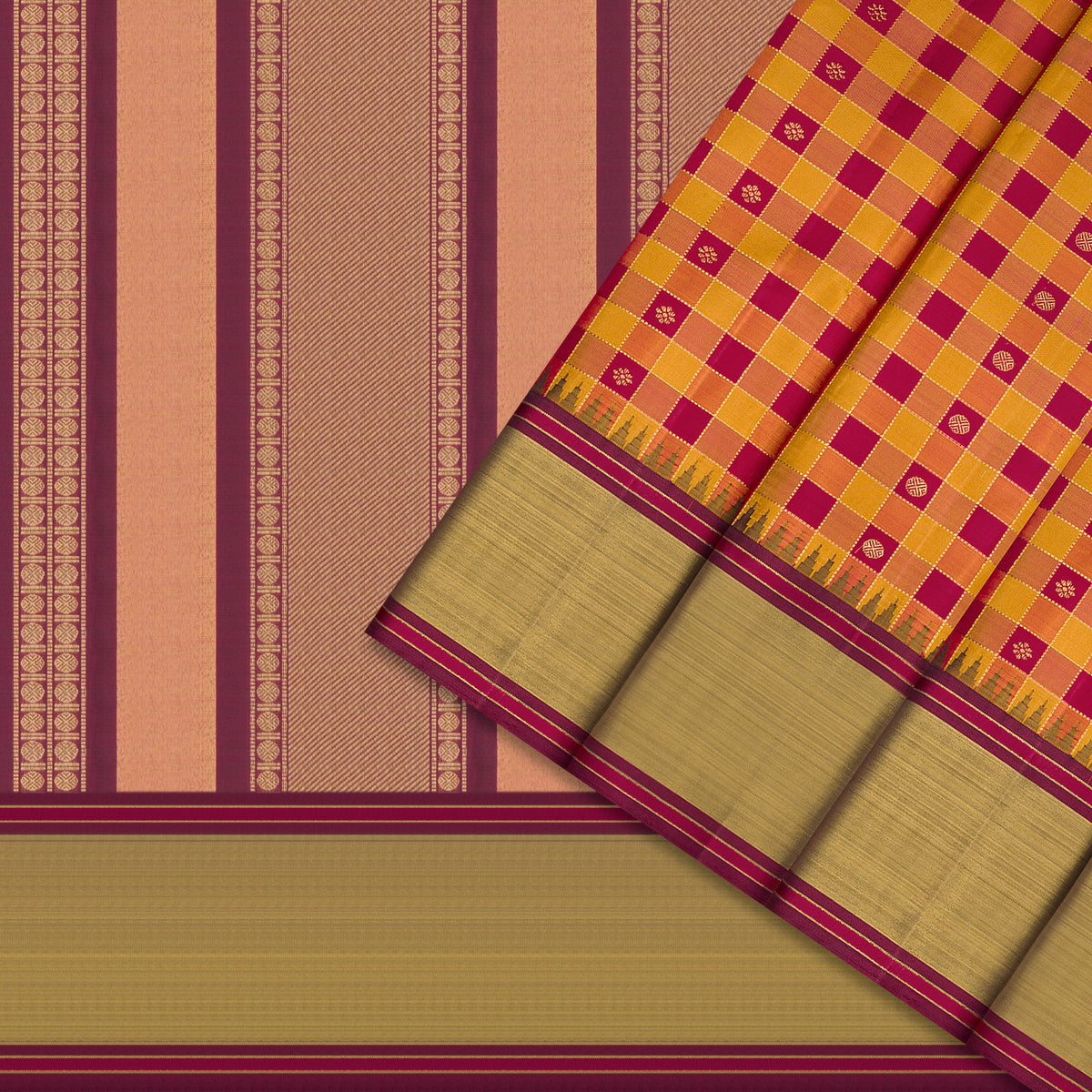 Kanakavalli Kanjivaram Silk Sari 26-595-HS001-04046